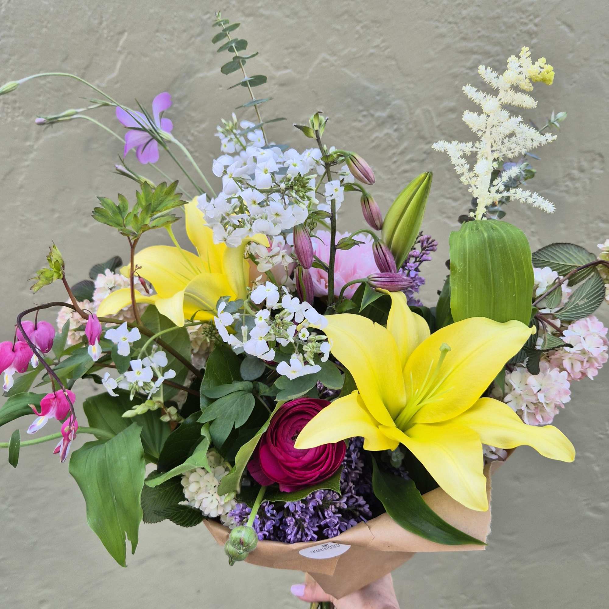 Let us pick out the best of the seasons flowers to be