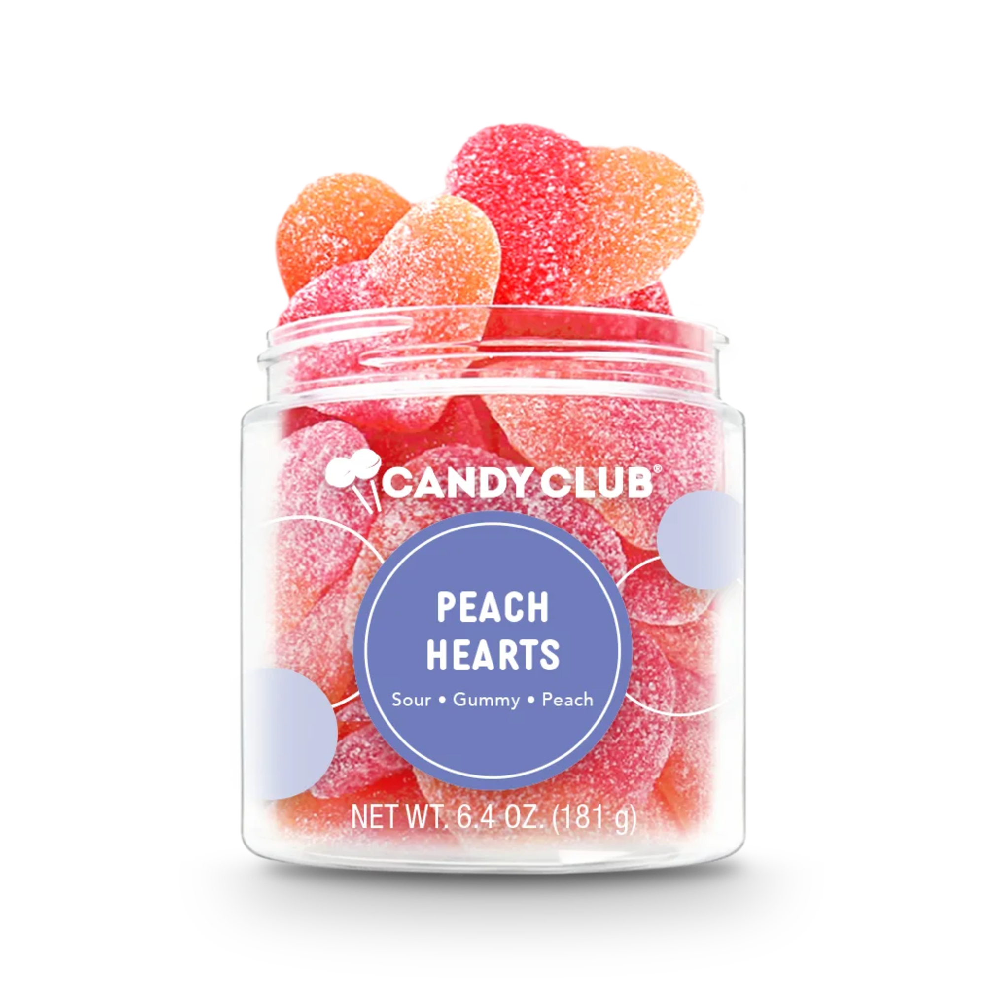 These juicy, sugar-coated, soft and chewy hearts are sure to delight your