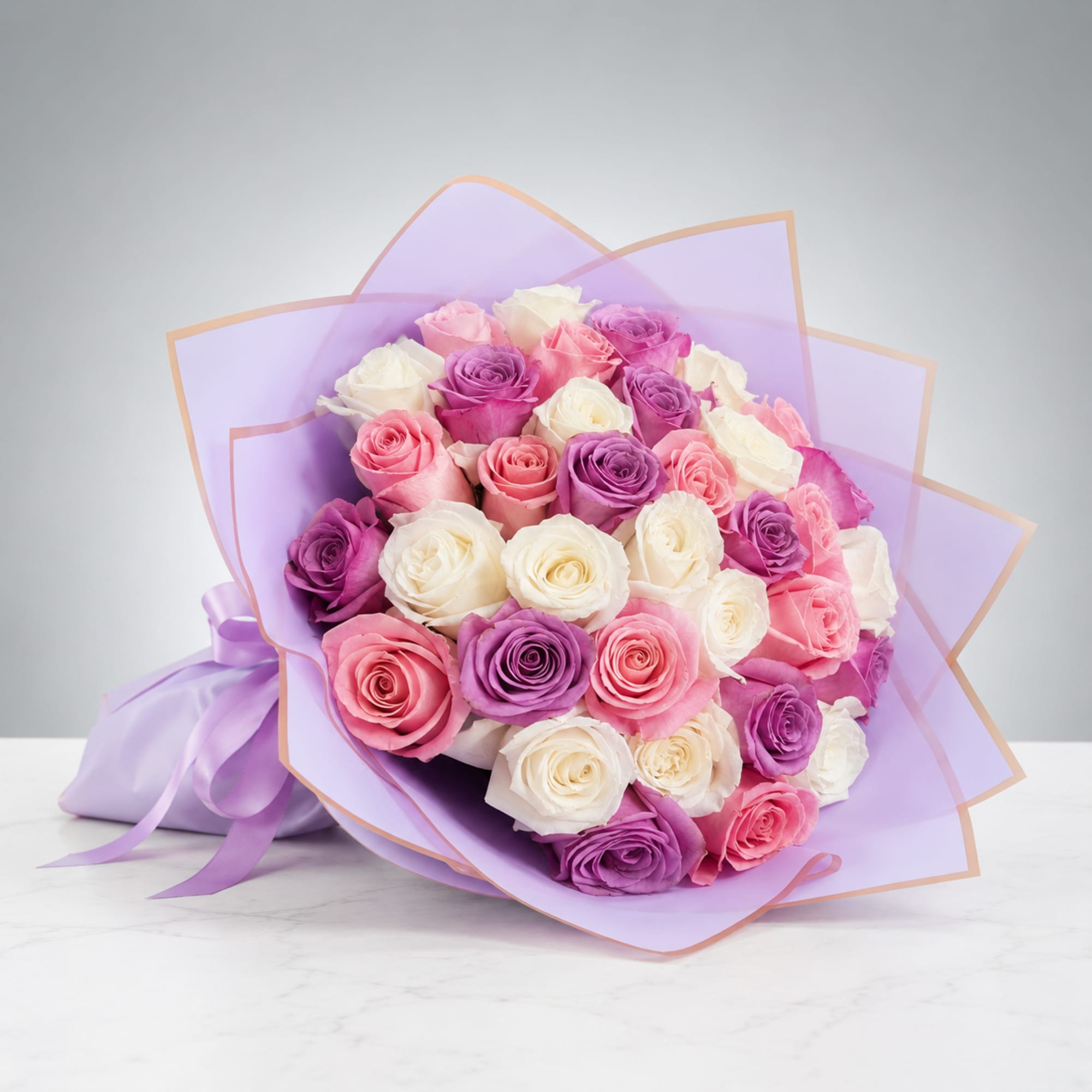 Elegant, romantic, and unforgettable, Pastel Rose Harmony&trade; features a luxurious collection of