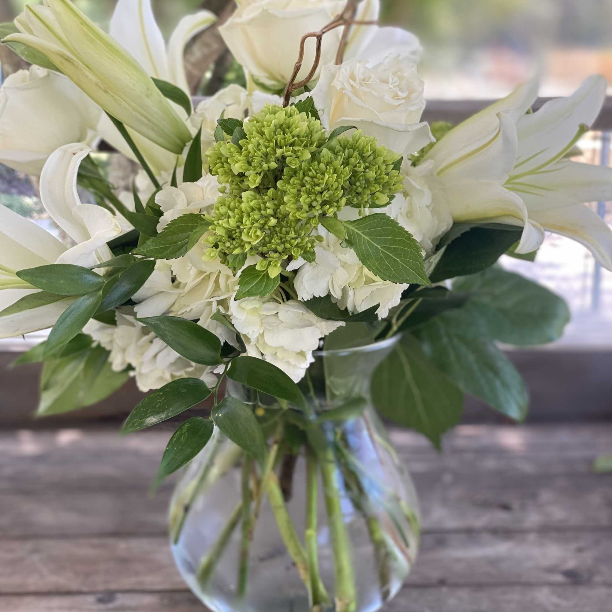 Express Your Purest Emotions with Tranquility
Our "Serene Fondness" arrangement is designed to, photo 5 of 5