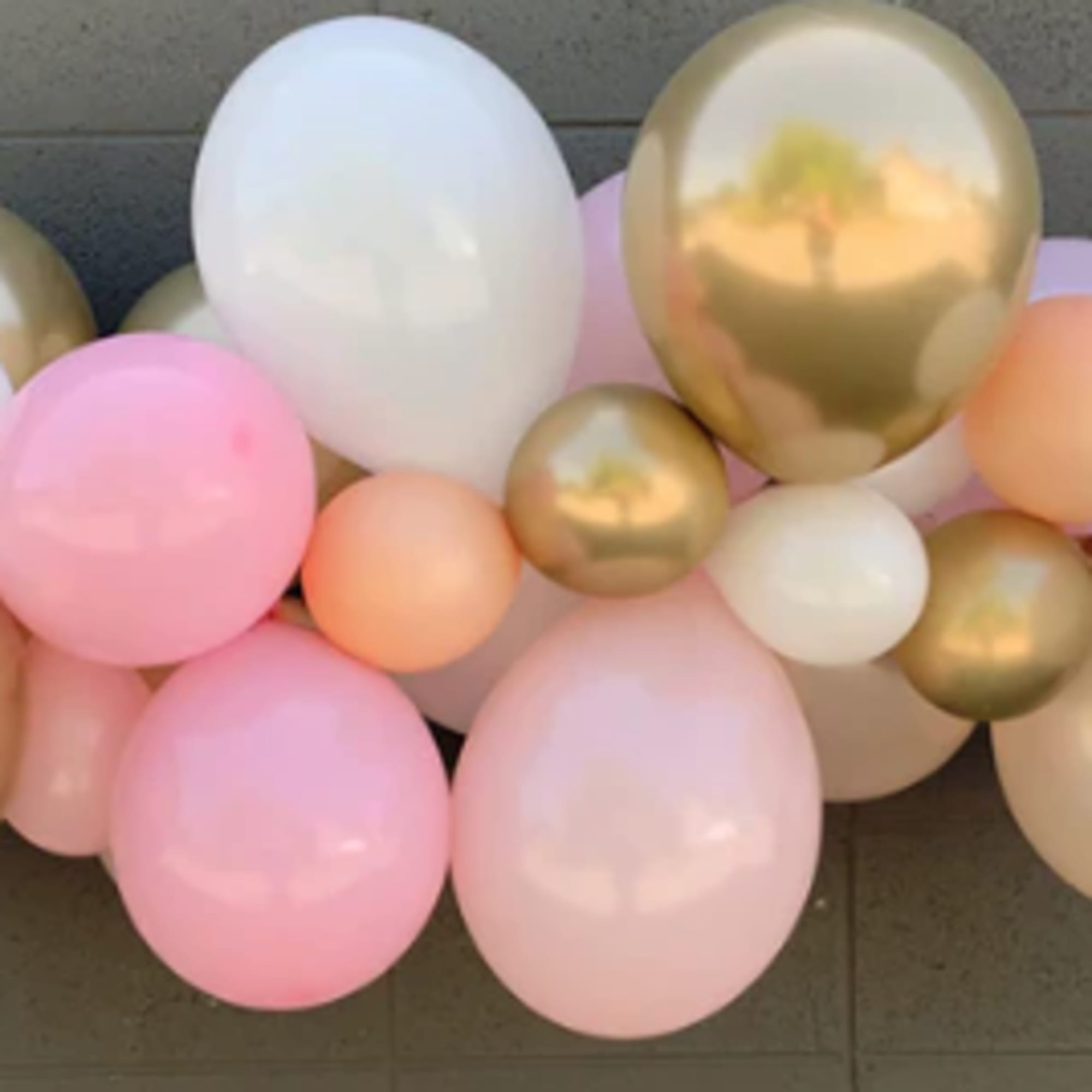 This garland comes with assorted sizes and colors to add a fun, photo 2 of 2