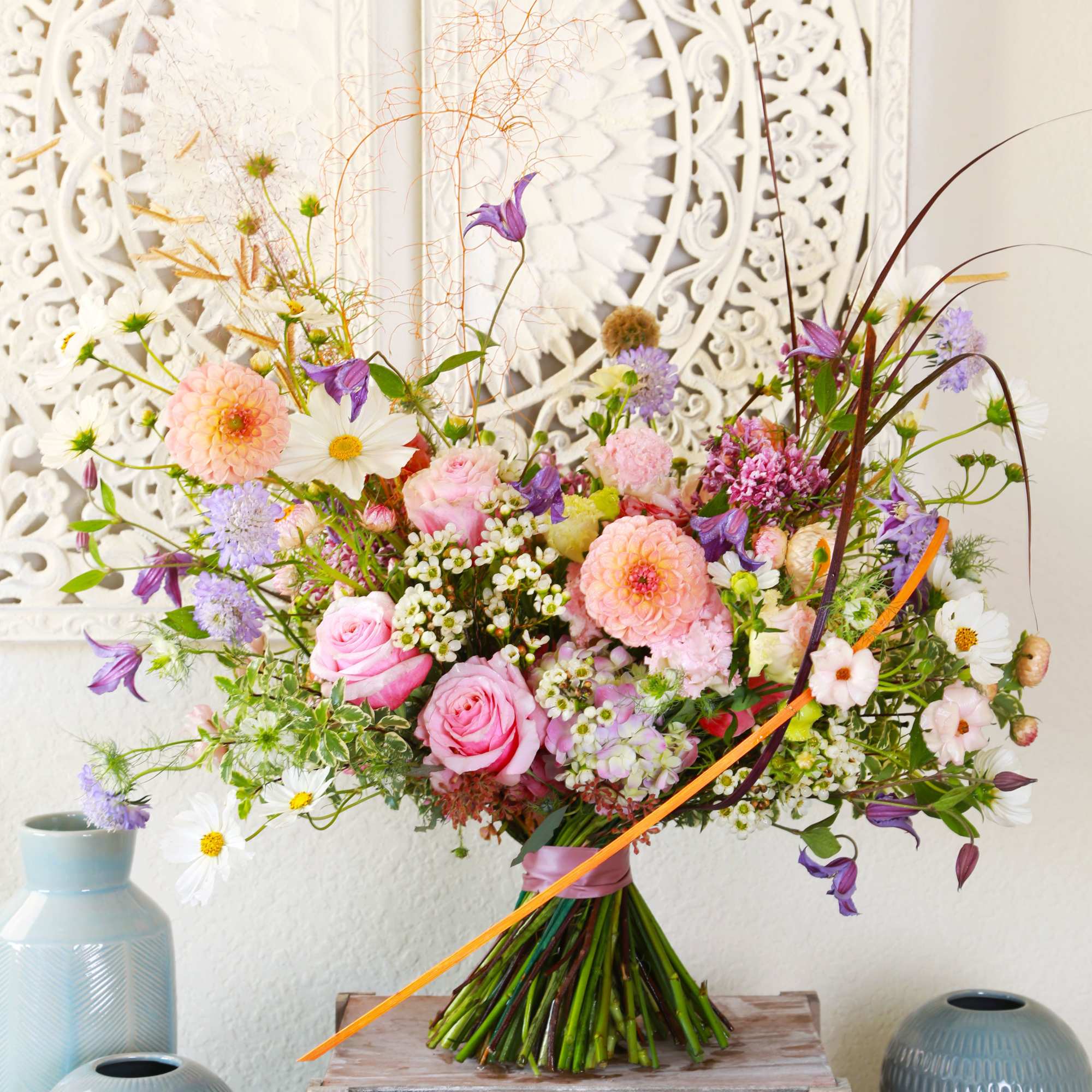 Introducing our "Opulent Blooms" bouquet&mdash;a stunning floral arrangement that radiates elegance and