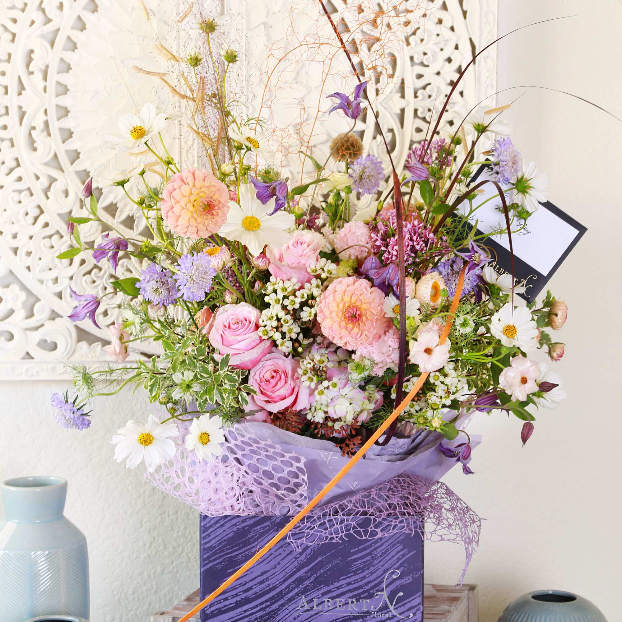 Introducing our "Opulent Blooms" bouquet&mdash;a stunning floral arrangement that radiates elegance and, photo 2 of 3