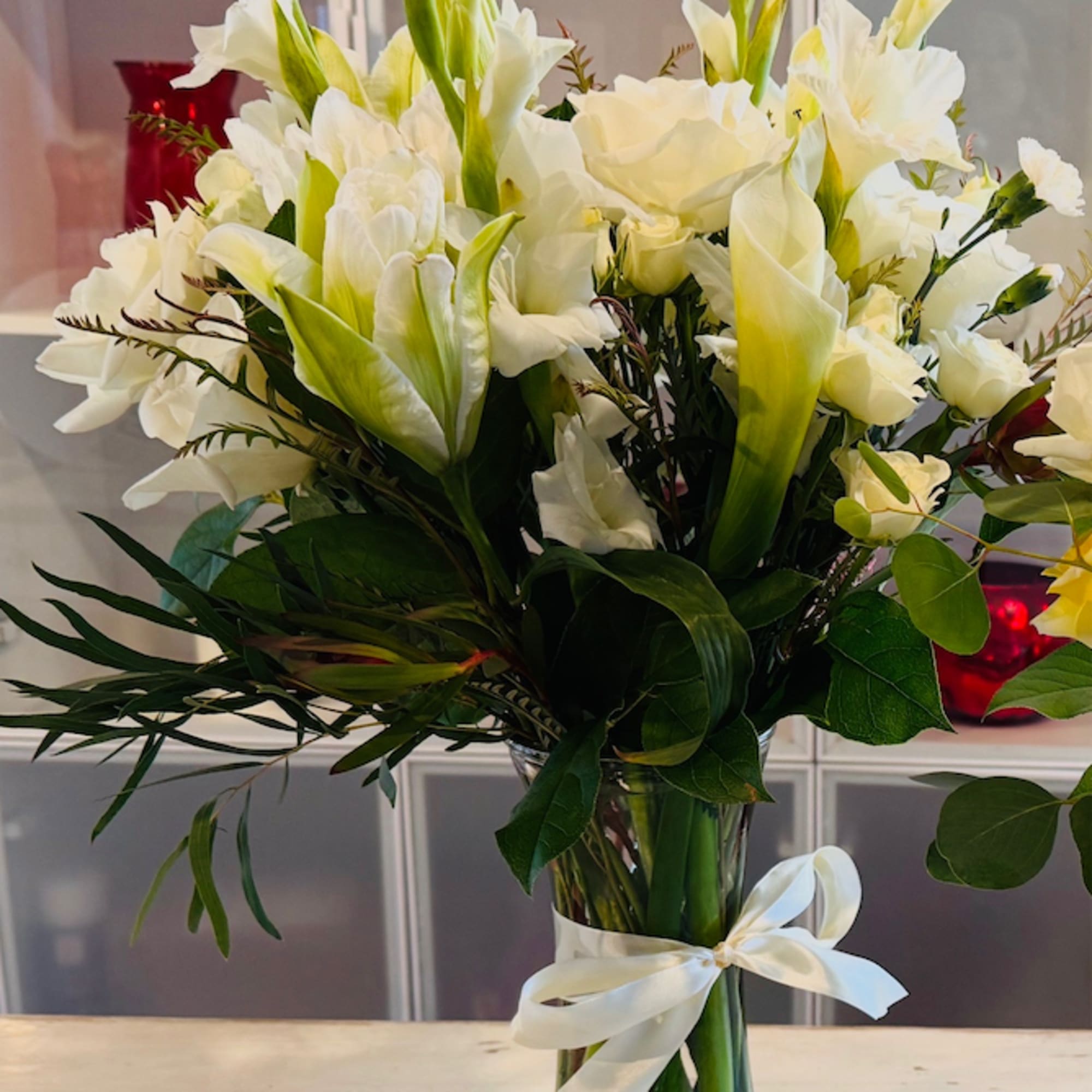 Our designer will create the perfect floral bouquet using the best of