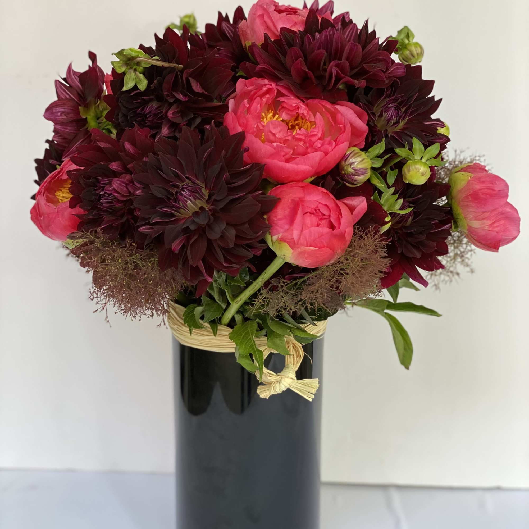Award - Winning Dahlia 'Nuit d' Ete' is a devilishly dark burgundy, photo 3 of 6