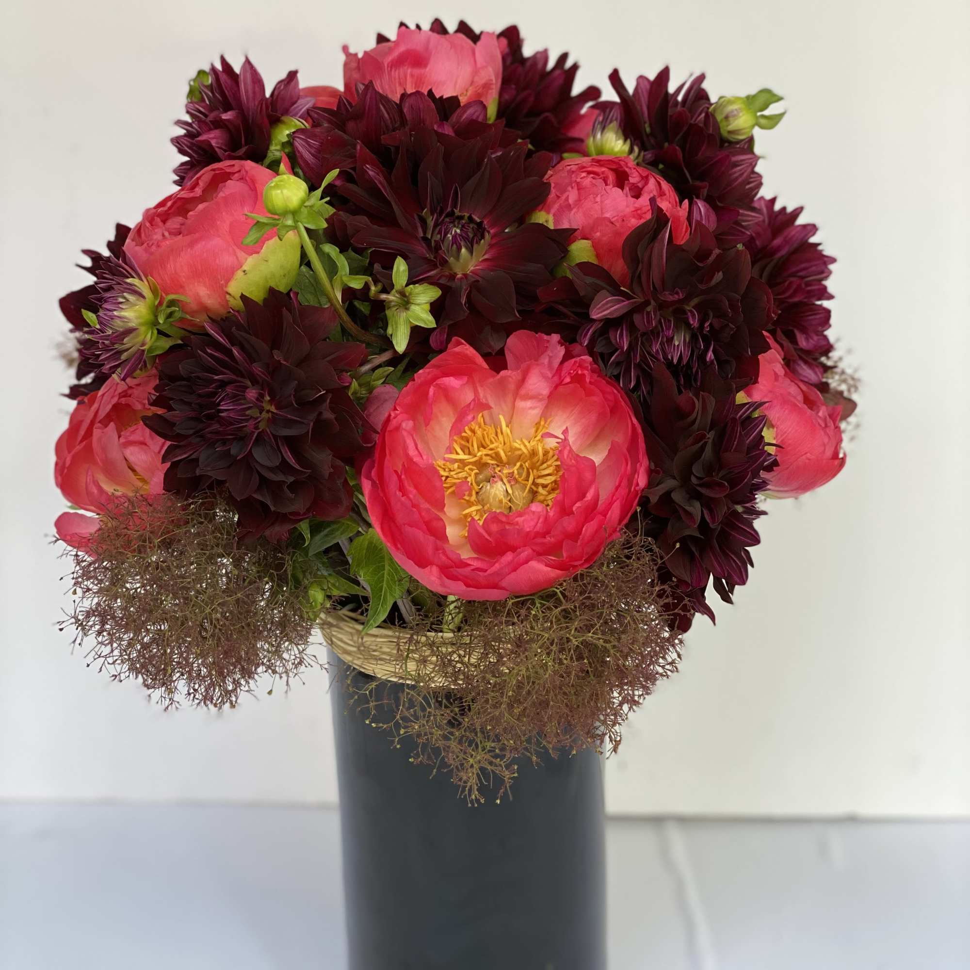 Award - Winning Dahlia 'Nuit d' Ete' is a devilishly dark burgundy, photo 5 of 6