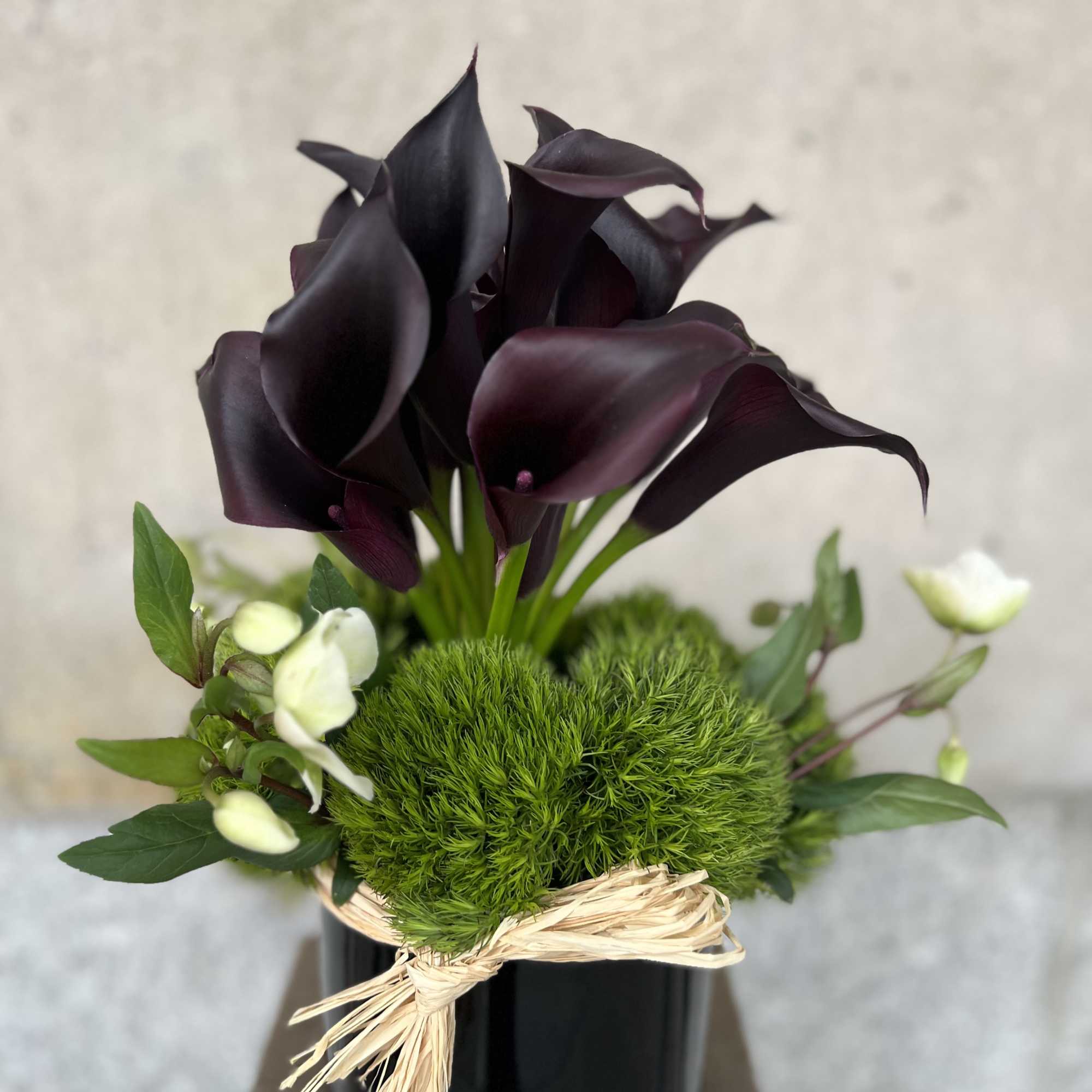 Clean, Elegant eggplant color calla lily's  that are the Ultimate in, photo 3 of 6