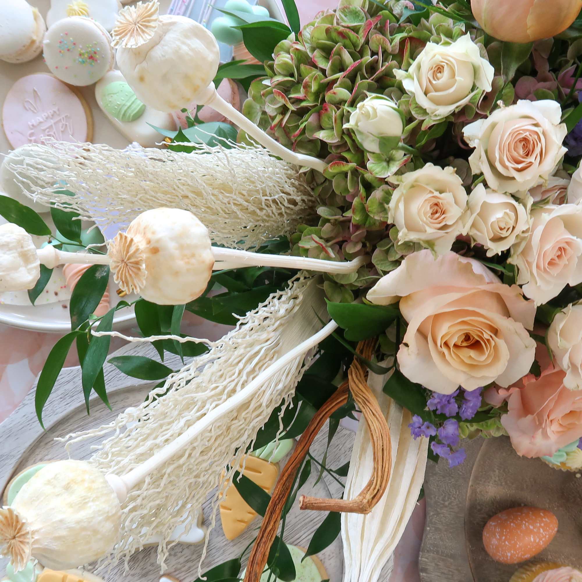 Hoppy Easter! Enjoy Easter with our Vintage Pink arrangement and some delicious, photo 6 of 11