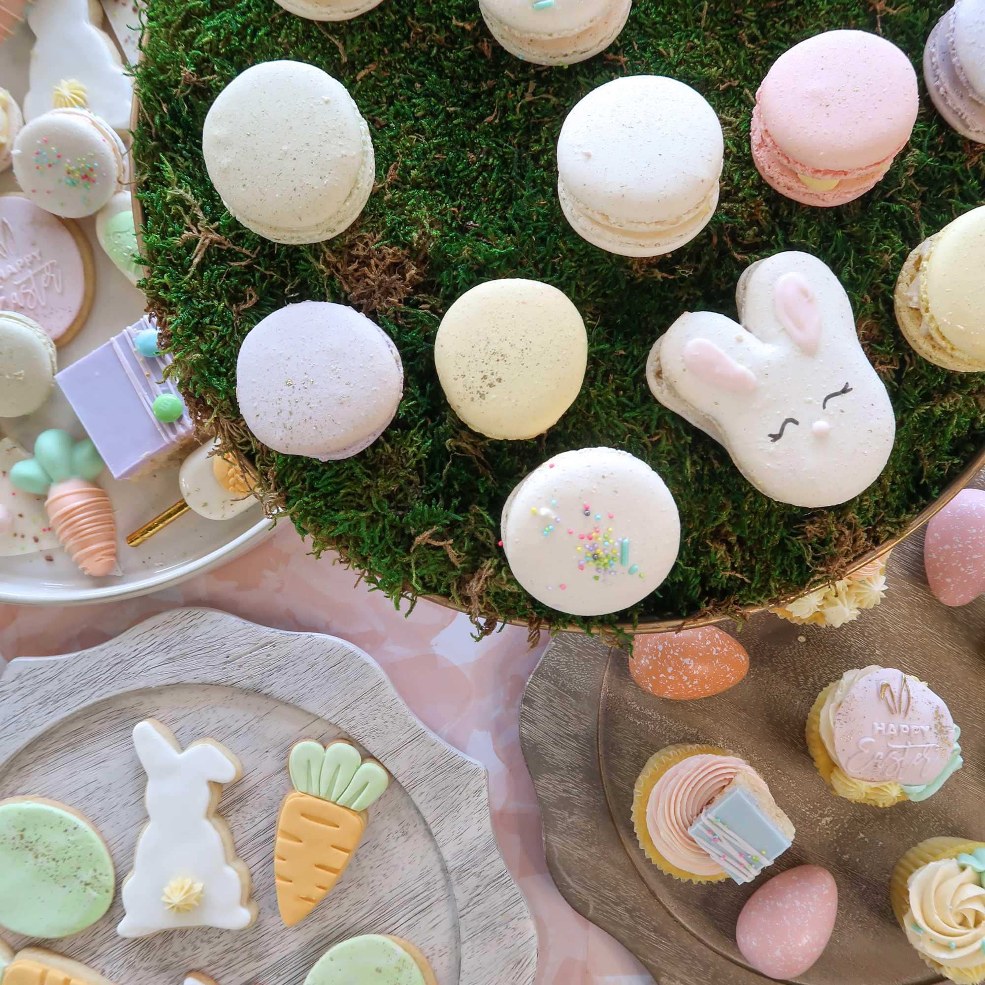 Hoppy Easter! Enjoy Easter with our Vintage Pink arrangement and some delicious, photo 2 of 11