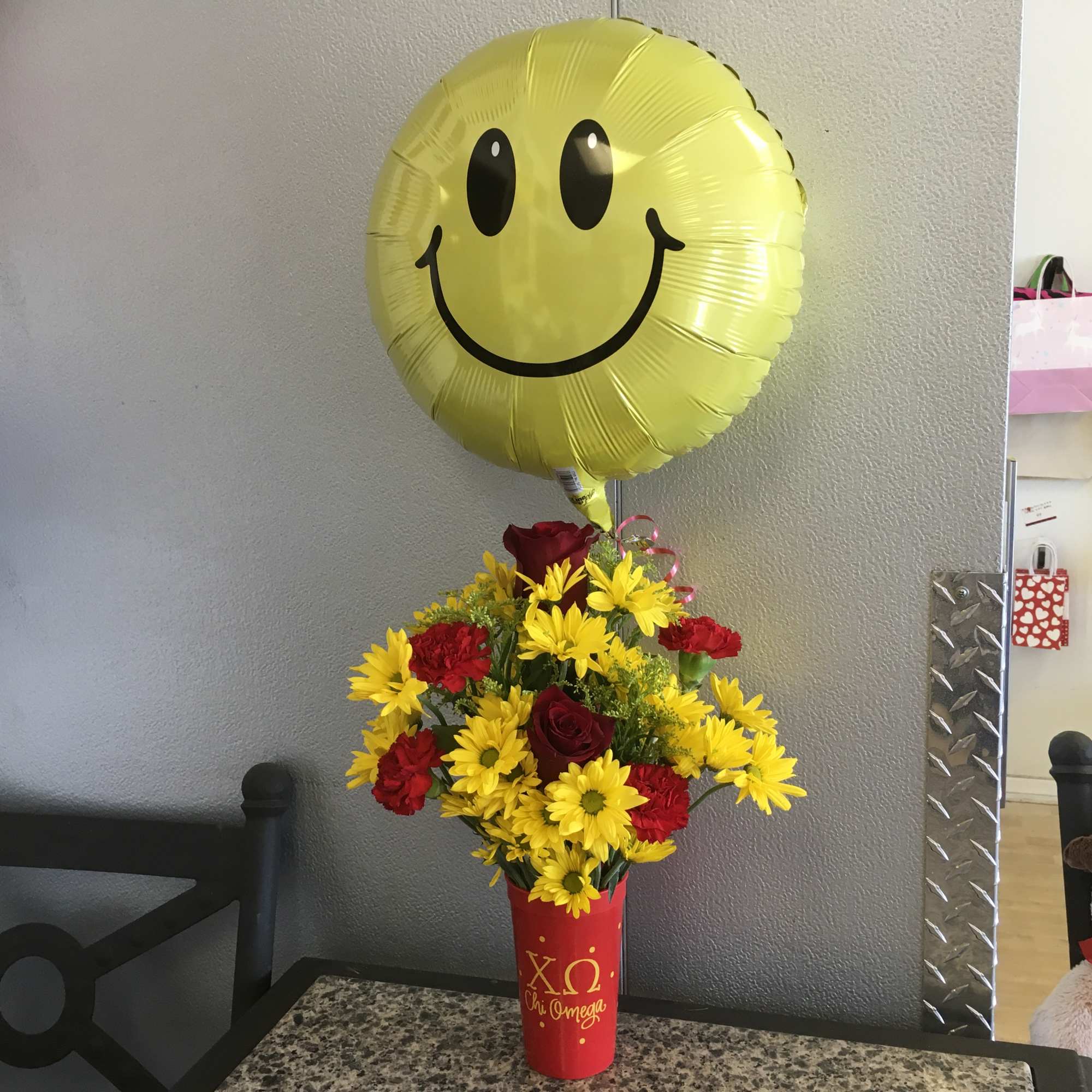 As shown in Chi Omega sorority cup
