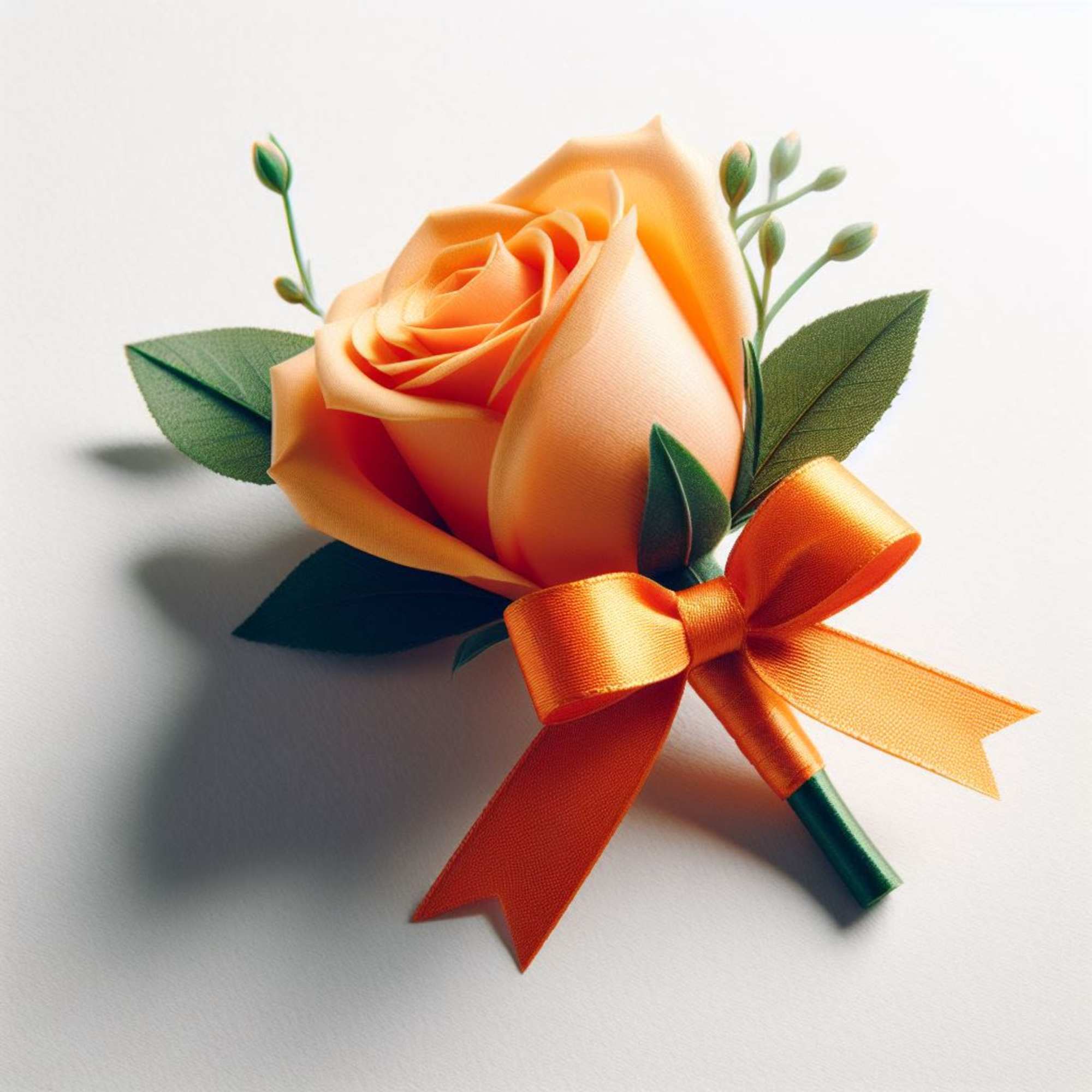 Brighten up your special occasions with our stunning Orange Sorbet Corsage and, photo 2 of 2