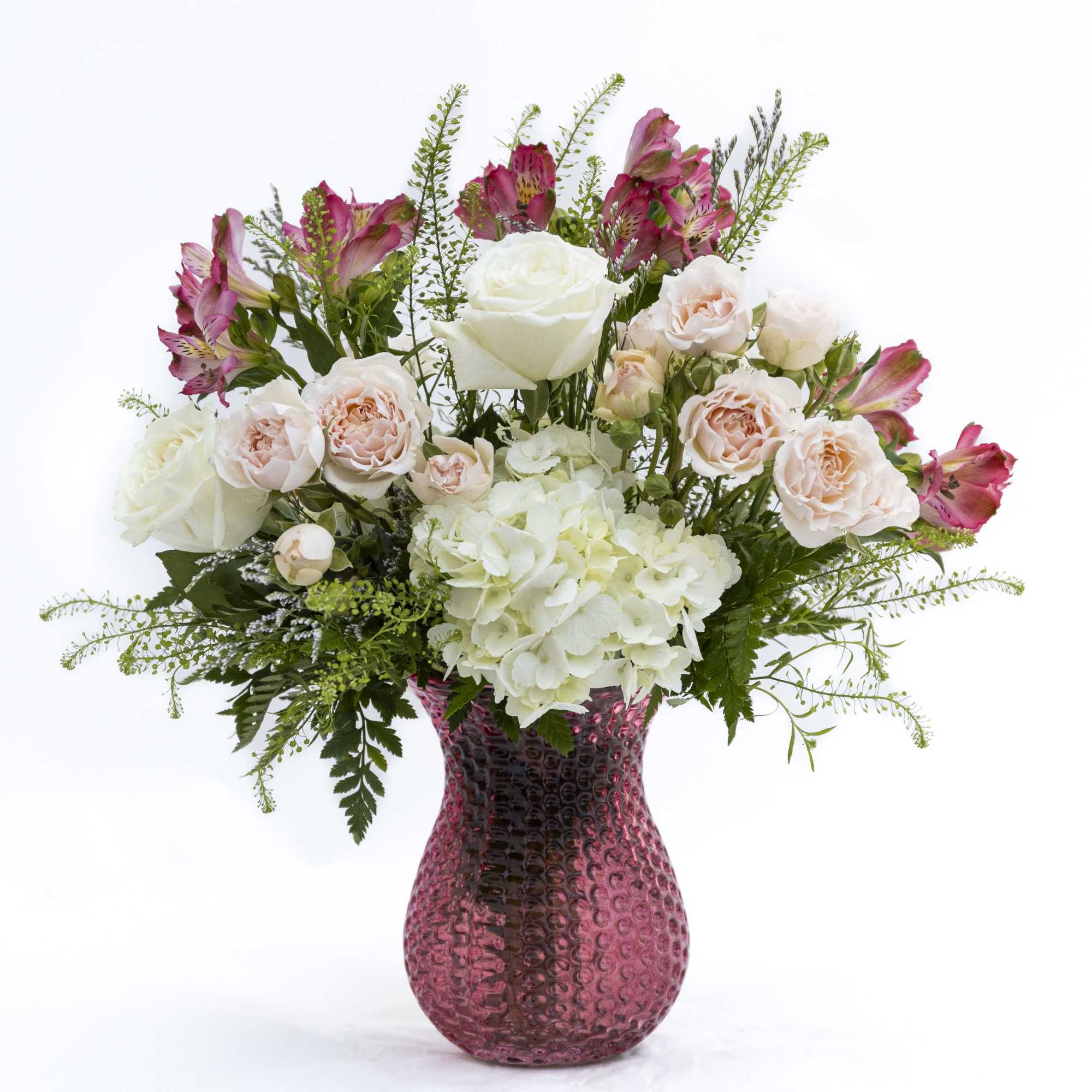A graceful blend of soft romance and fresh elegance, Blush Harmony features