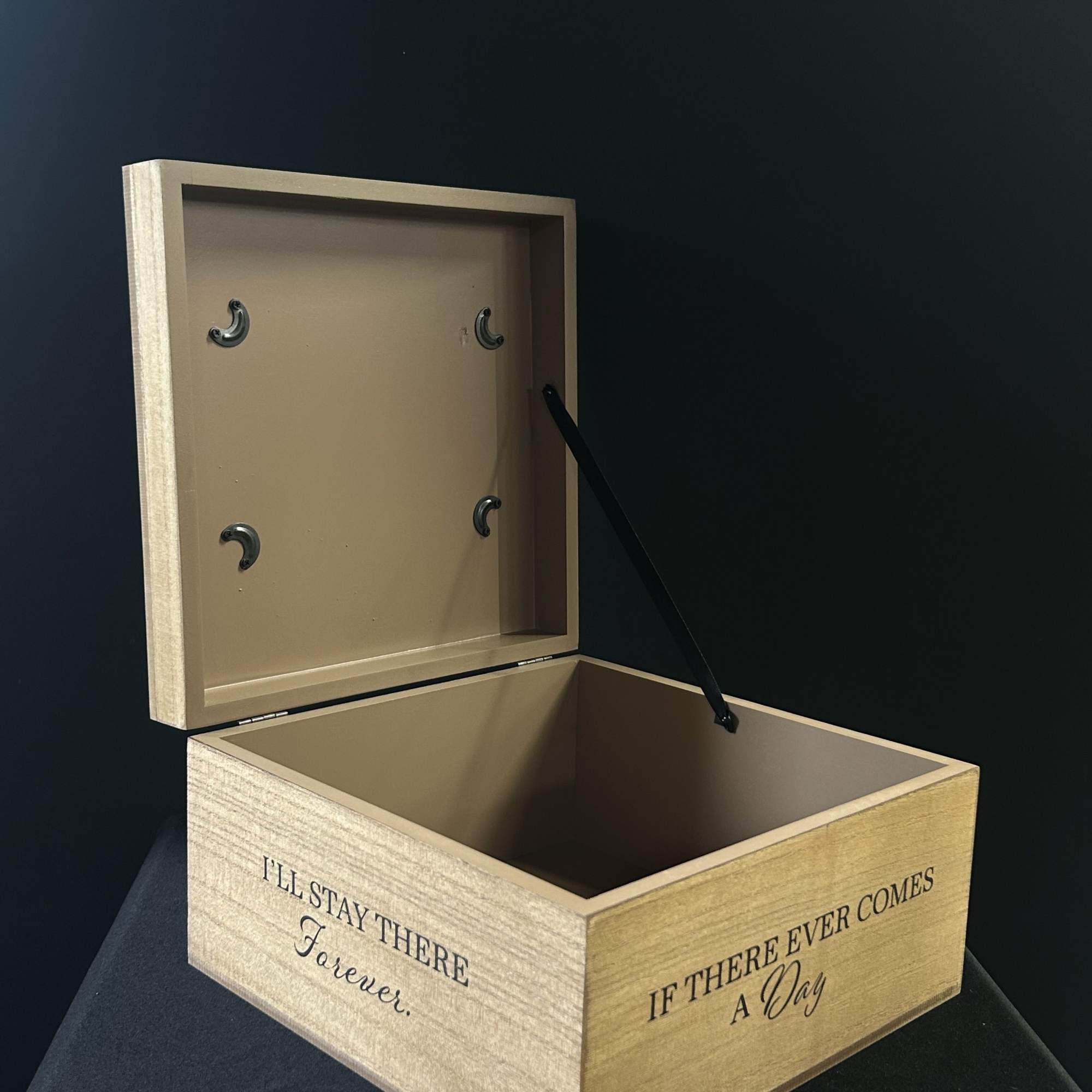 This memory box is a gently quiet keepsake designed for remembrance, this, photo 2 of 2