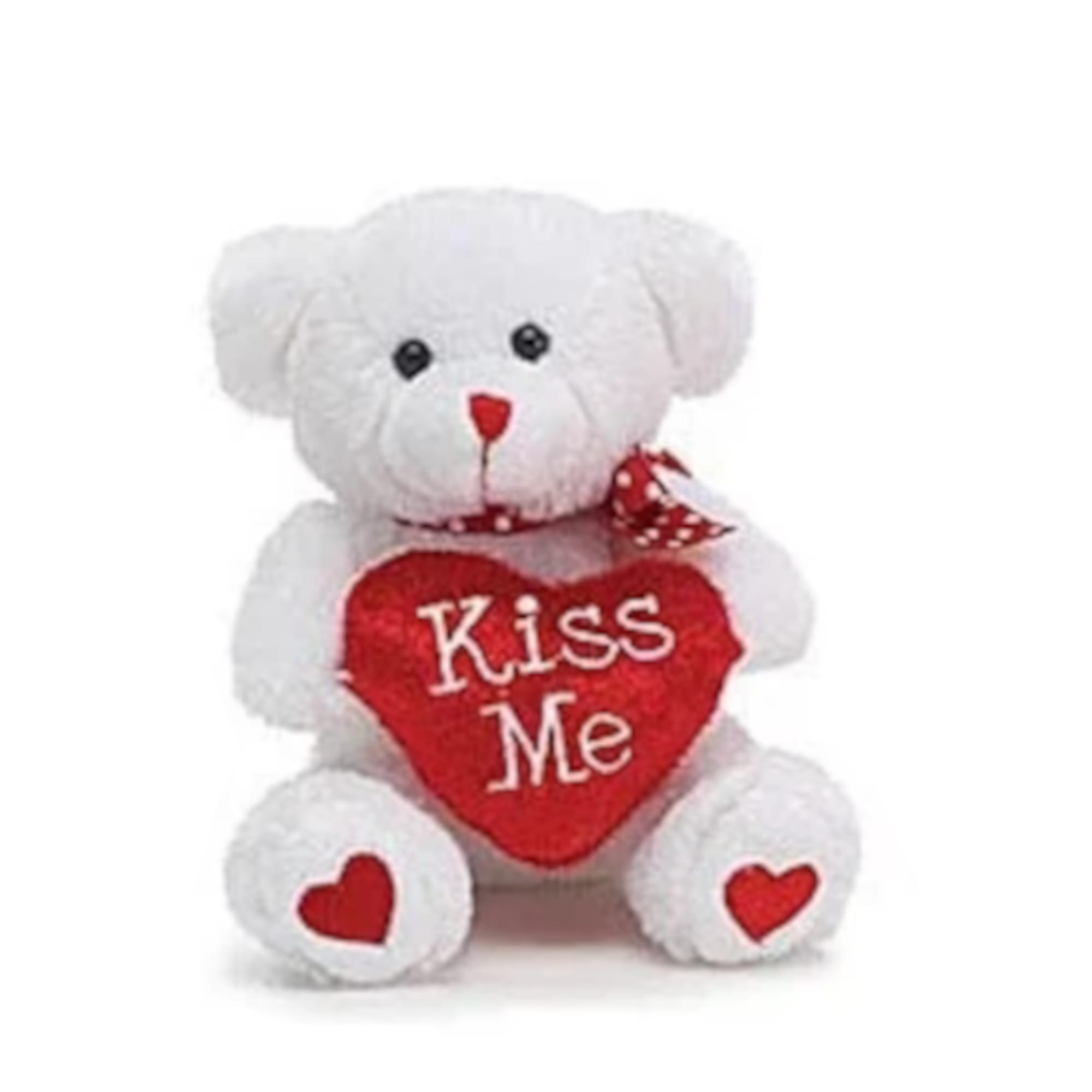 A sweet, cuddle-ready accent for Valentine's Day or any romantic occasion, this