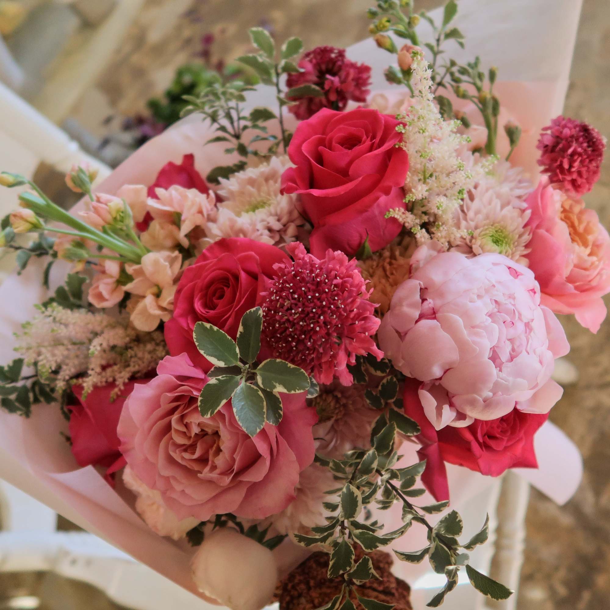 A collaboration with You've Got The Love, this bouquet comes with a