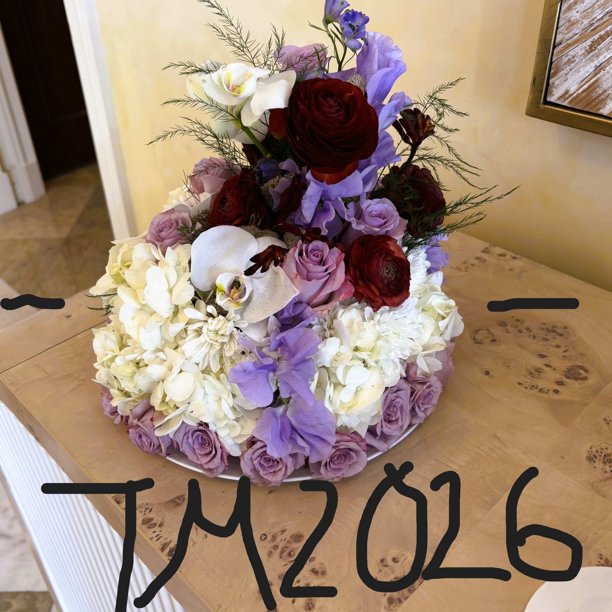 Celebrate an event with an original Petals &amp; Blooms Flowers custom flower