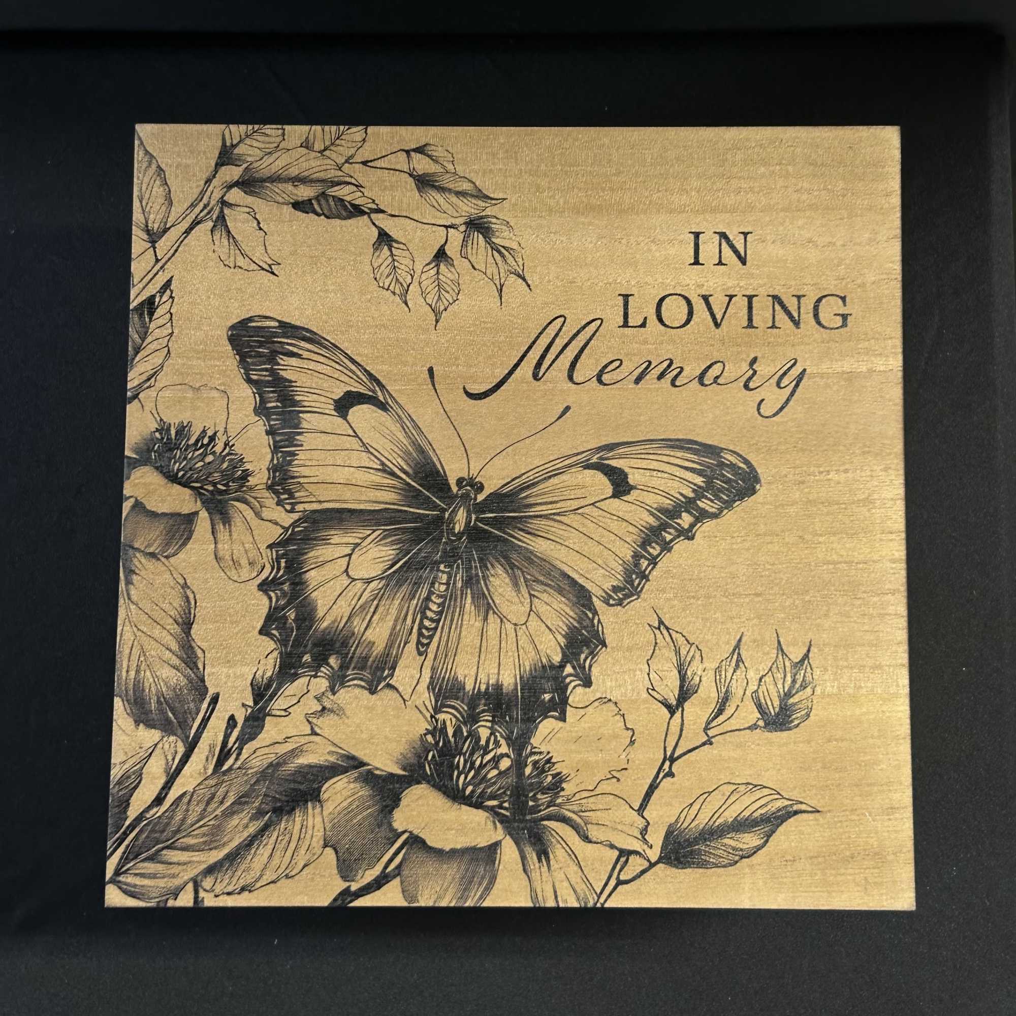 This memory box is a gently quiet keepsake designed for remembrance, this