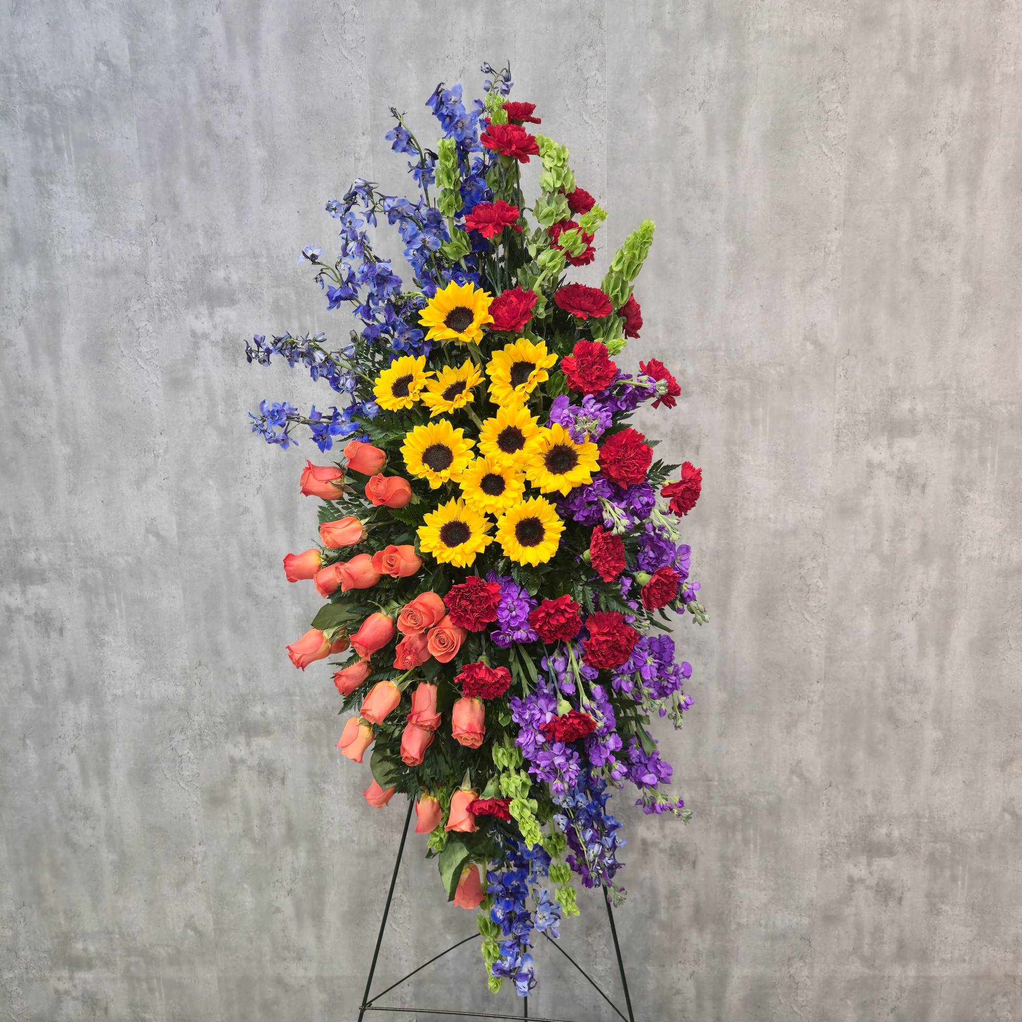 Rich colors and textures blending together to represent a life well lived.
To