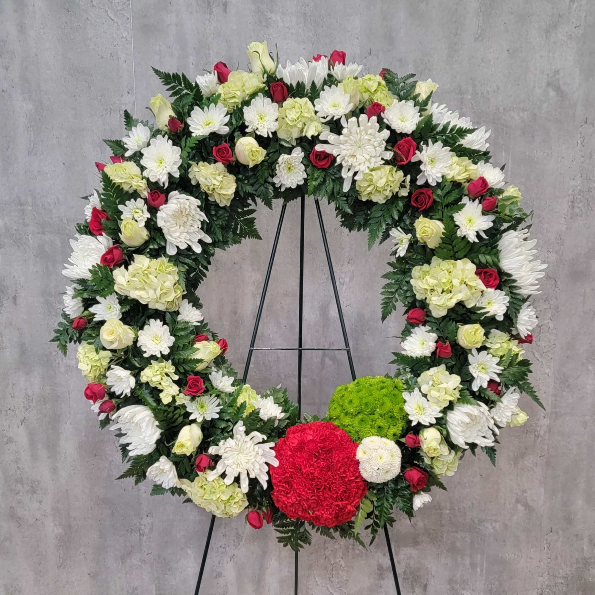 Our sports ball wreath can easily be customized with different sports and, photo 5 of 5