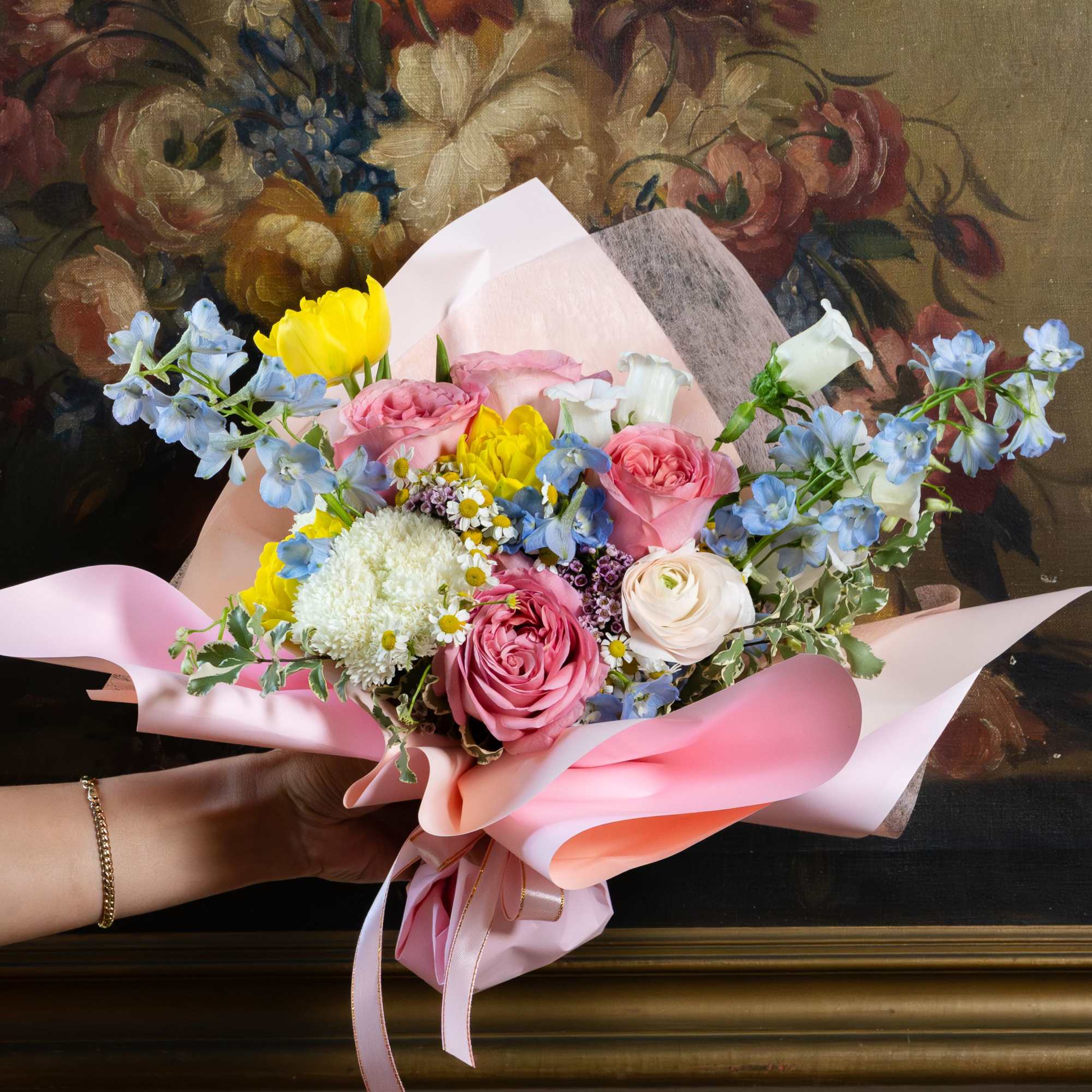 Venetian Spring
Some bouquets feel like a painting &mdash; and this one truly