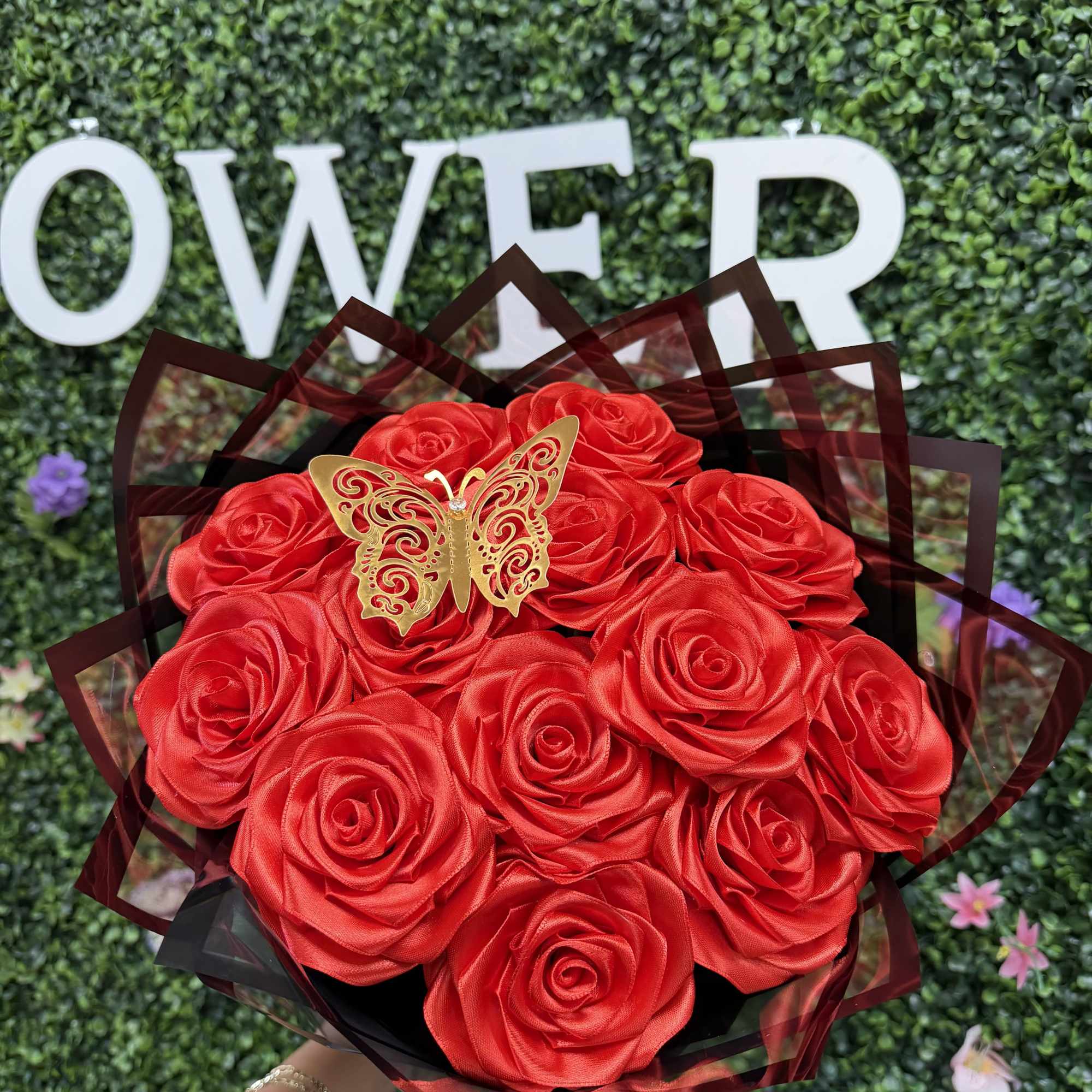 LET THAT LOVE LAST FOREVER THESE ROSES WILL NEVER DIE, photo 2 of 2