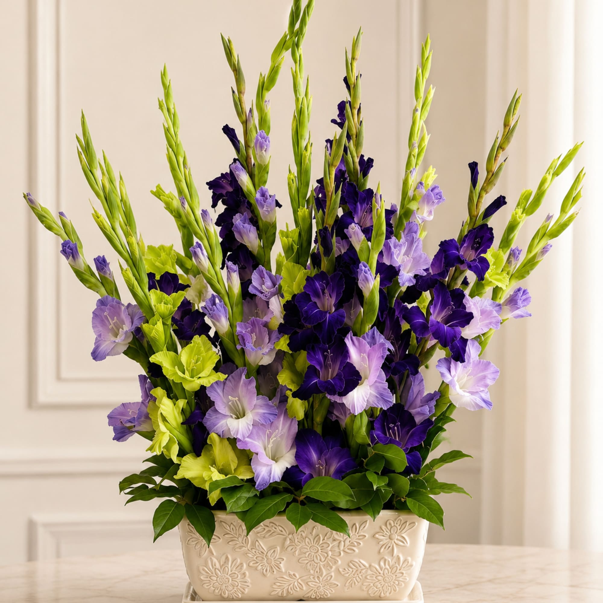 Please Note: We may use a different vase. 
A vase filled with
