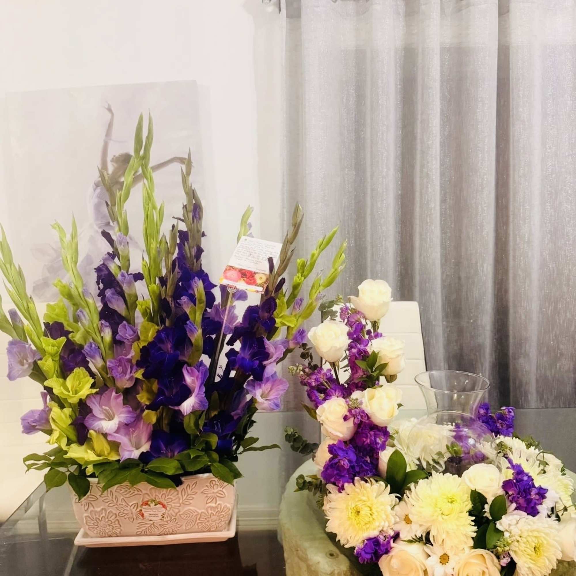 Please Note: We may use a different vase. 
A vase filled with, photo 3 of 3