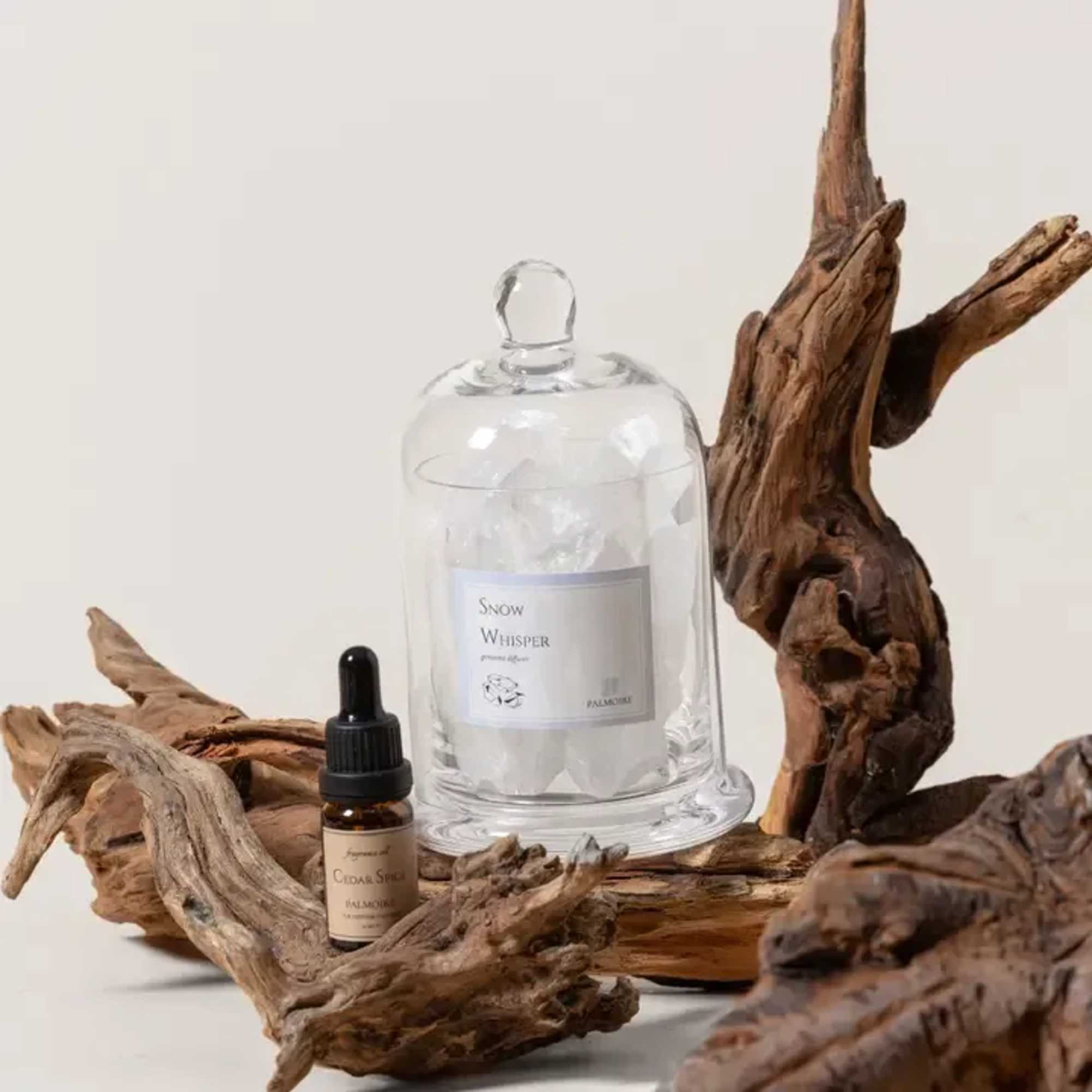 A soothing diffuser with key notes of lemon and cedar. Grab your