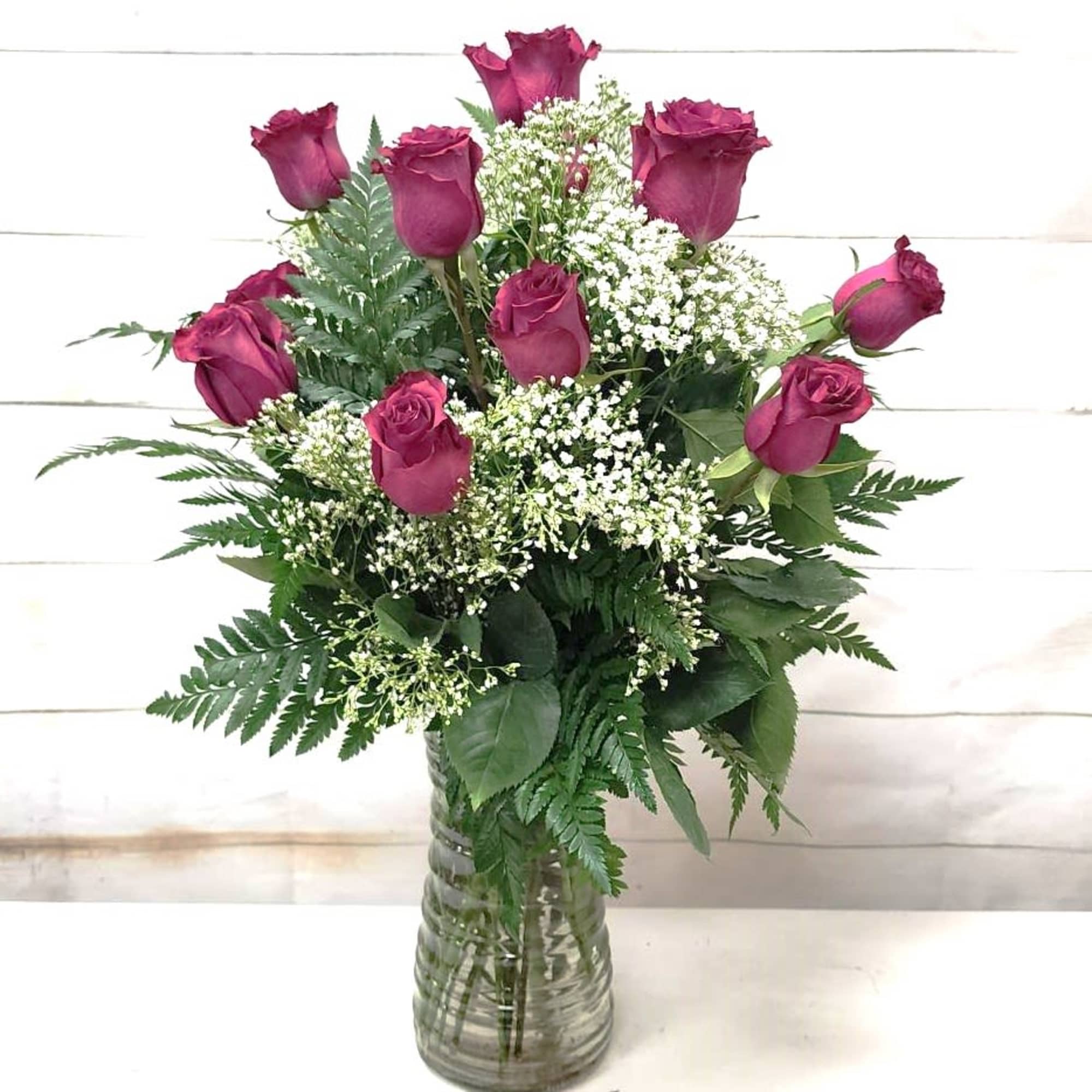 Experience the elegance and beauty of the New Berry Rose Dozen Masterpiece., photo 2 of 2