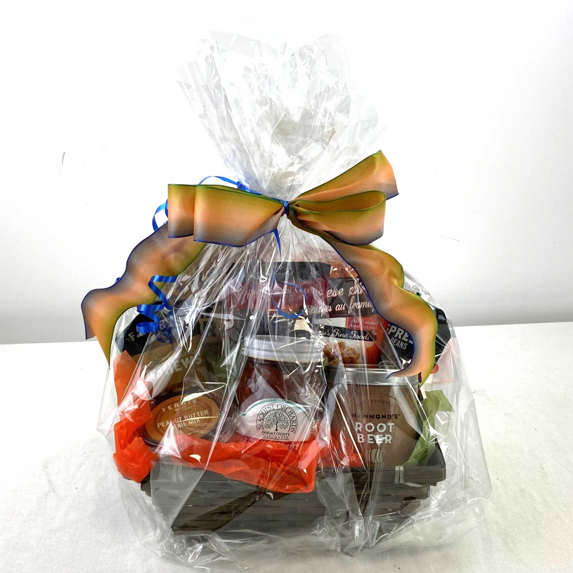 Packed with a mix of sweet and savory treats, this gift basket, photo 2 of 2