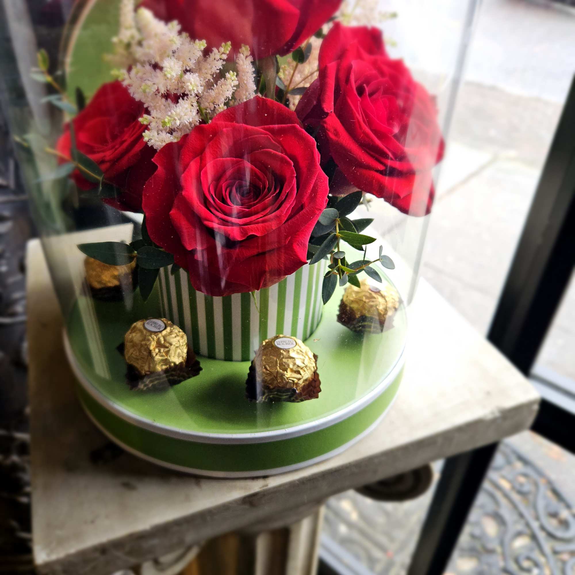 Beautiful Arrangement in a box to open her heart!