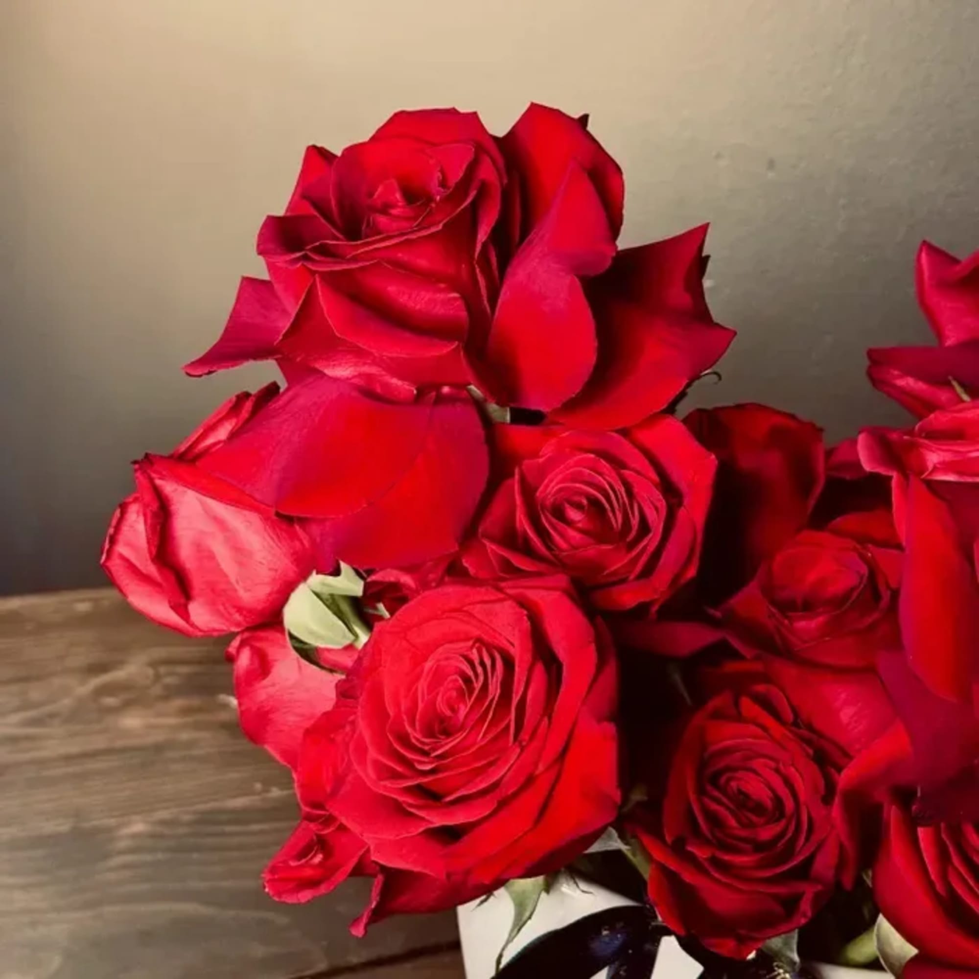 The Monroe is a sophisticated floral arrangement featuring an elegant collection of, photo 3 of 3