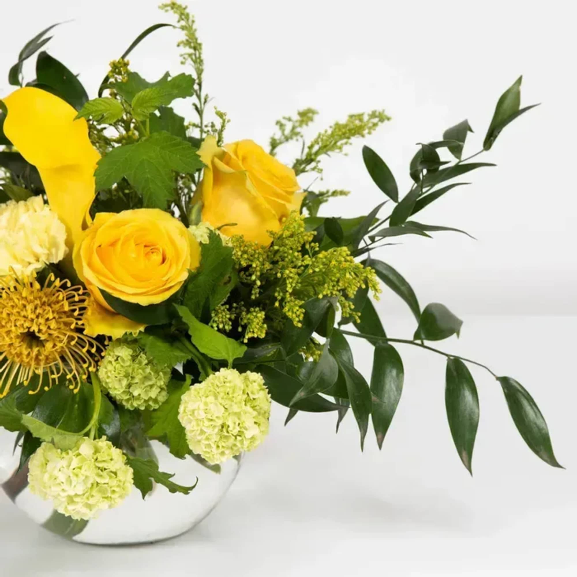 Celebrate life&rsquo;s moments or offer comfort with Dazzling Yellow, a vibrant yellow, photo 3 of 3