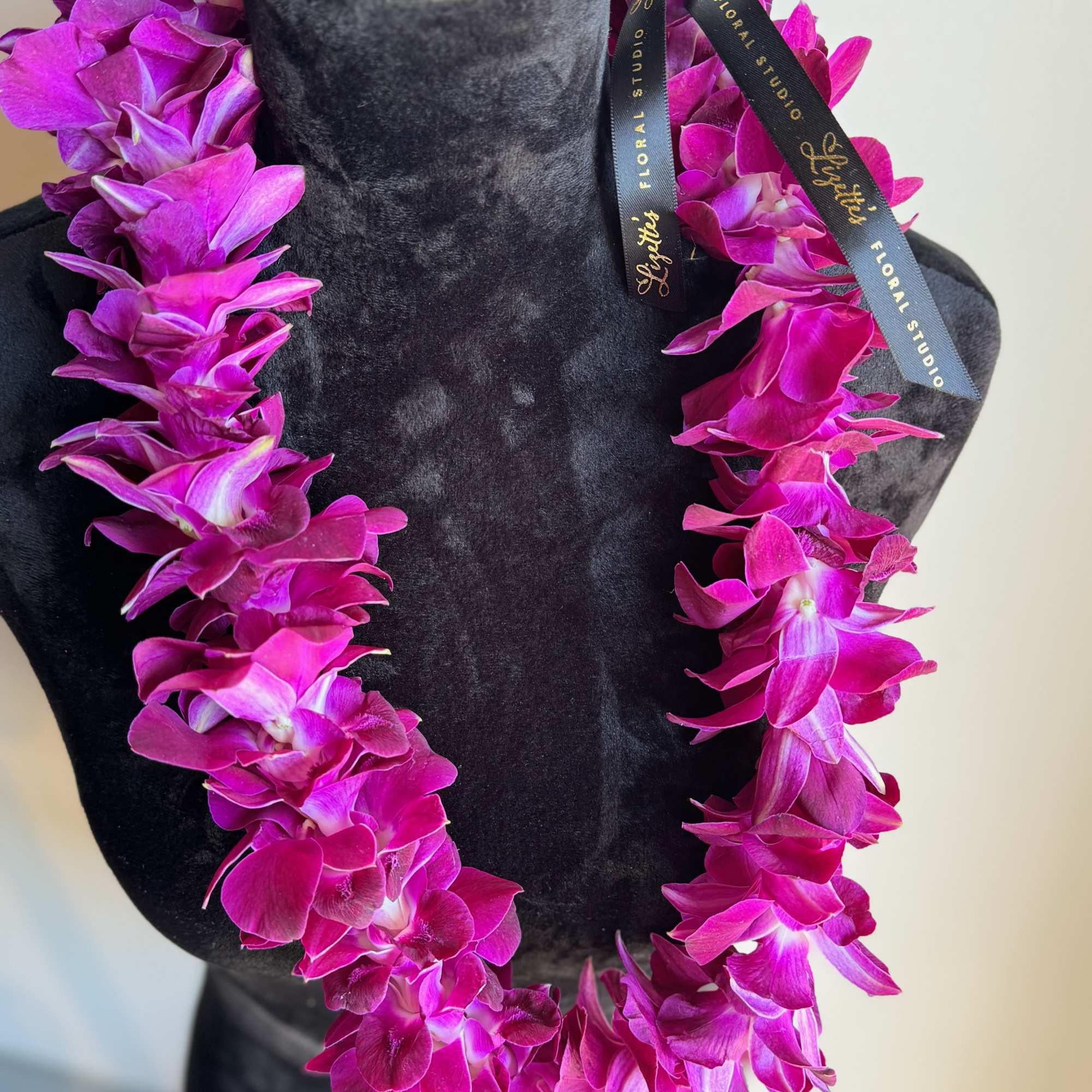 Our stunning Dendrobium Orchid Leis are the perfect accessory for any special