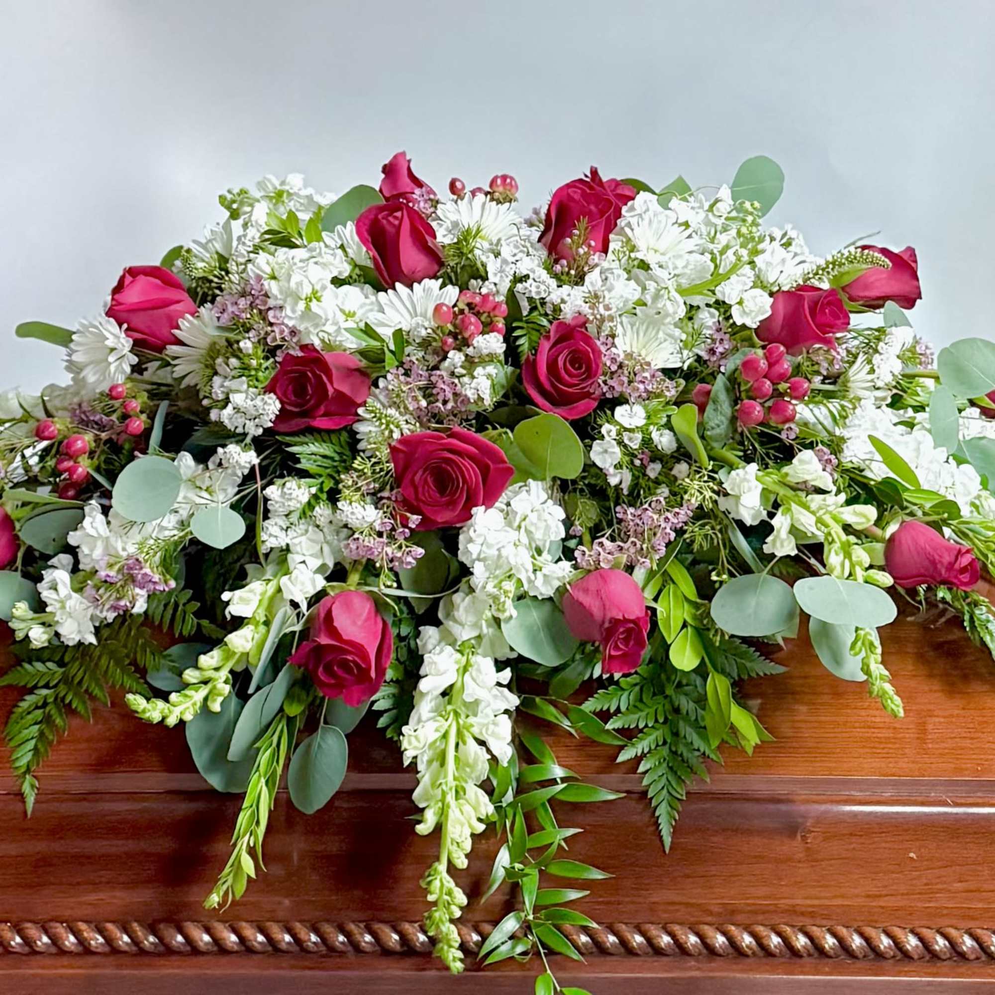 5ft用　紅白花梨 casket トリガー ボロンハンドル カスケット