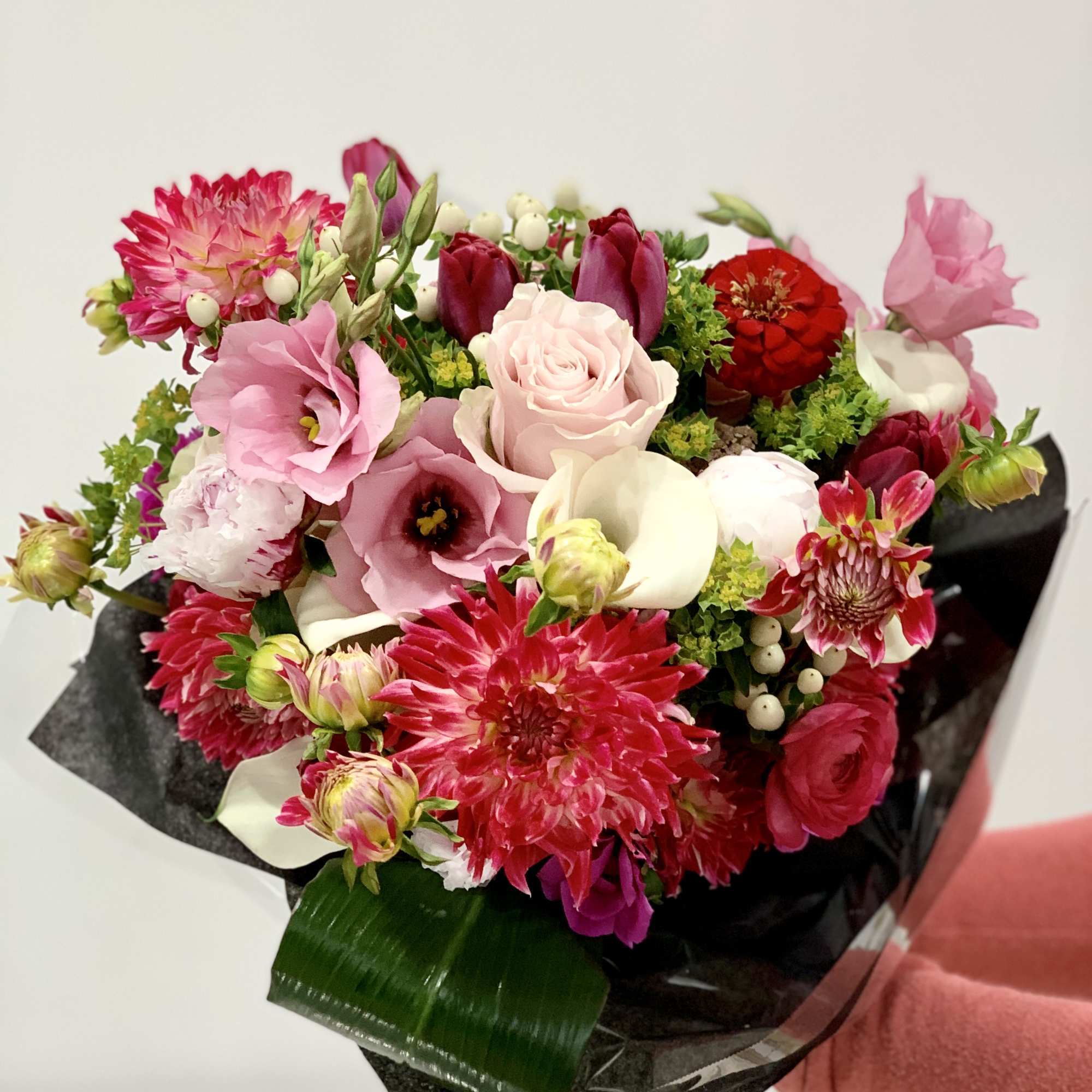 *DESIGNERS CHOICE *
Premium blooms, paper wrapped bouquets bursting with the best that, photo 3 of 5