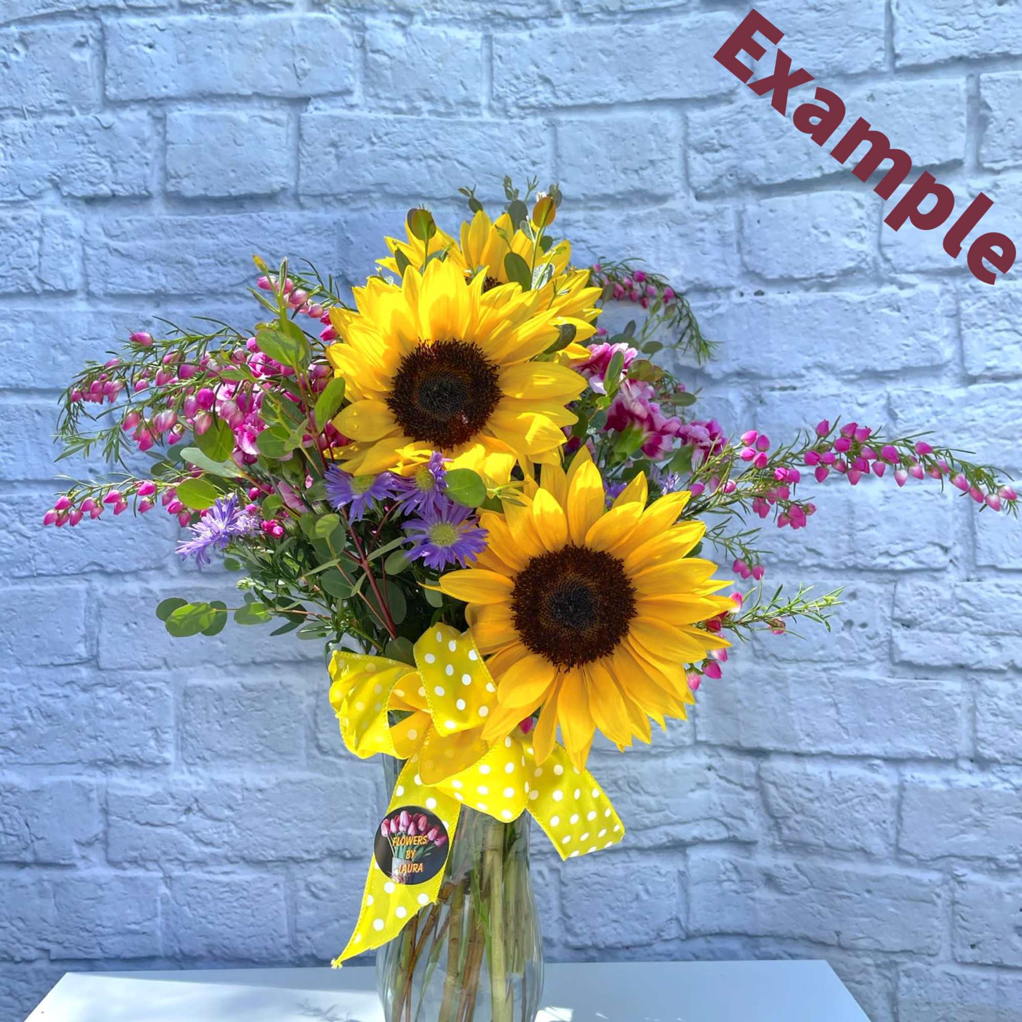 For the Sunflower lover in your life.
This gorgeous bouquet with fulfill all, photo 2 of 6
