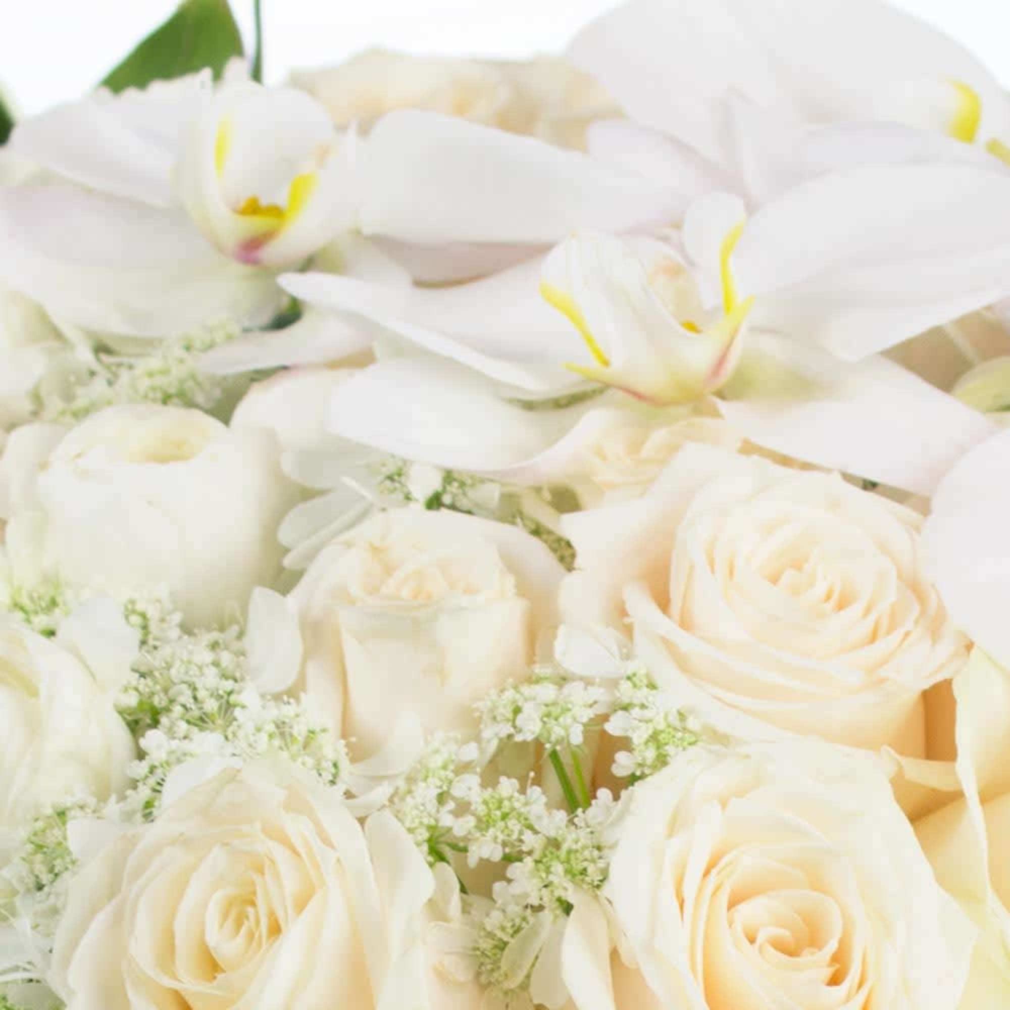 During this time of mourning, our funeral flower arrangement offers a heartfelt, photo 2 of 2