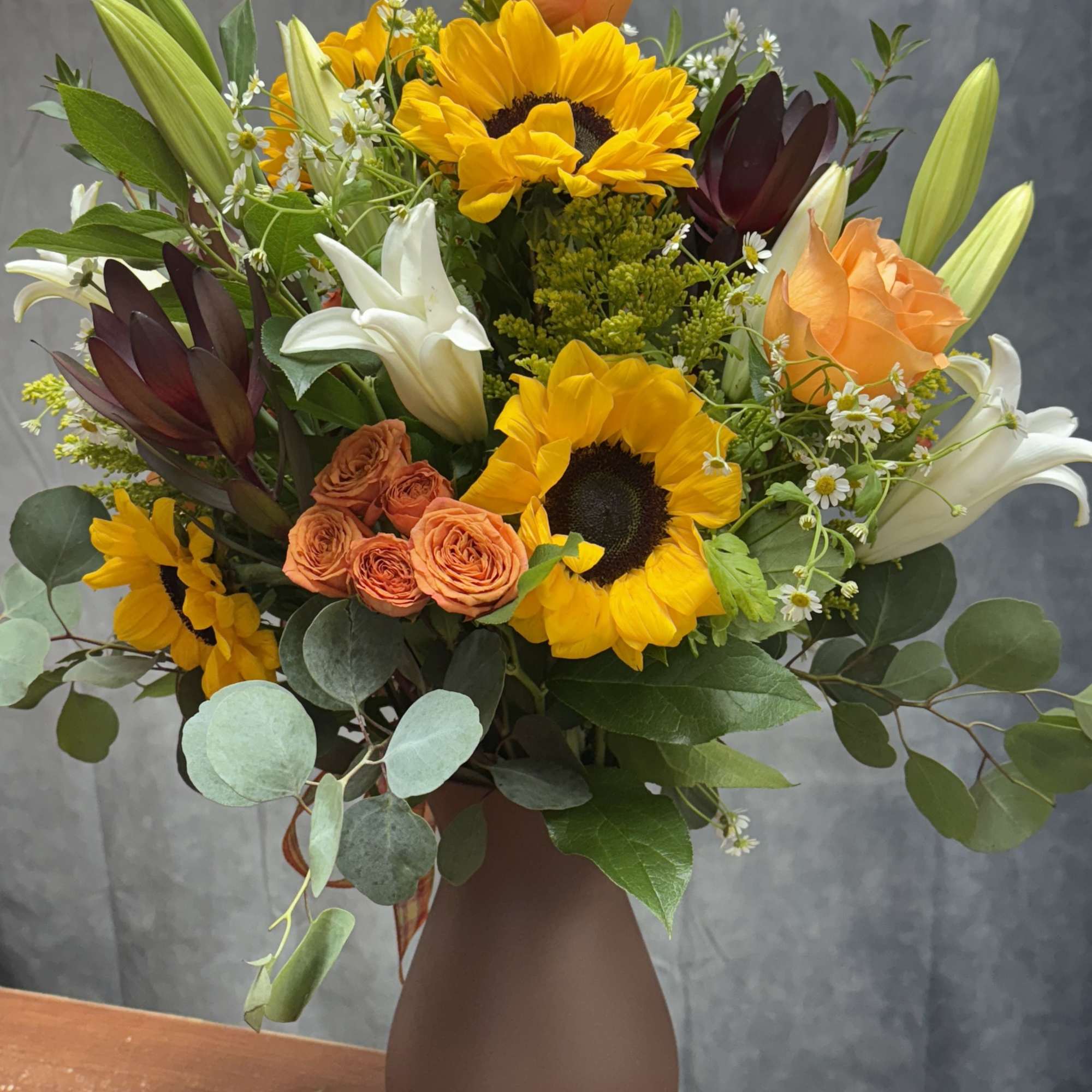  Celebrate a special birthday with our premium fall vase! This gorgeous, photo 3 of 3
