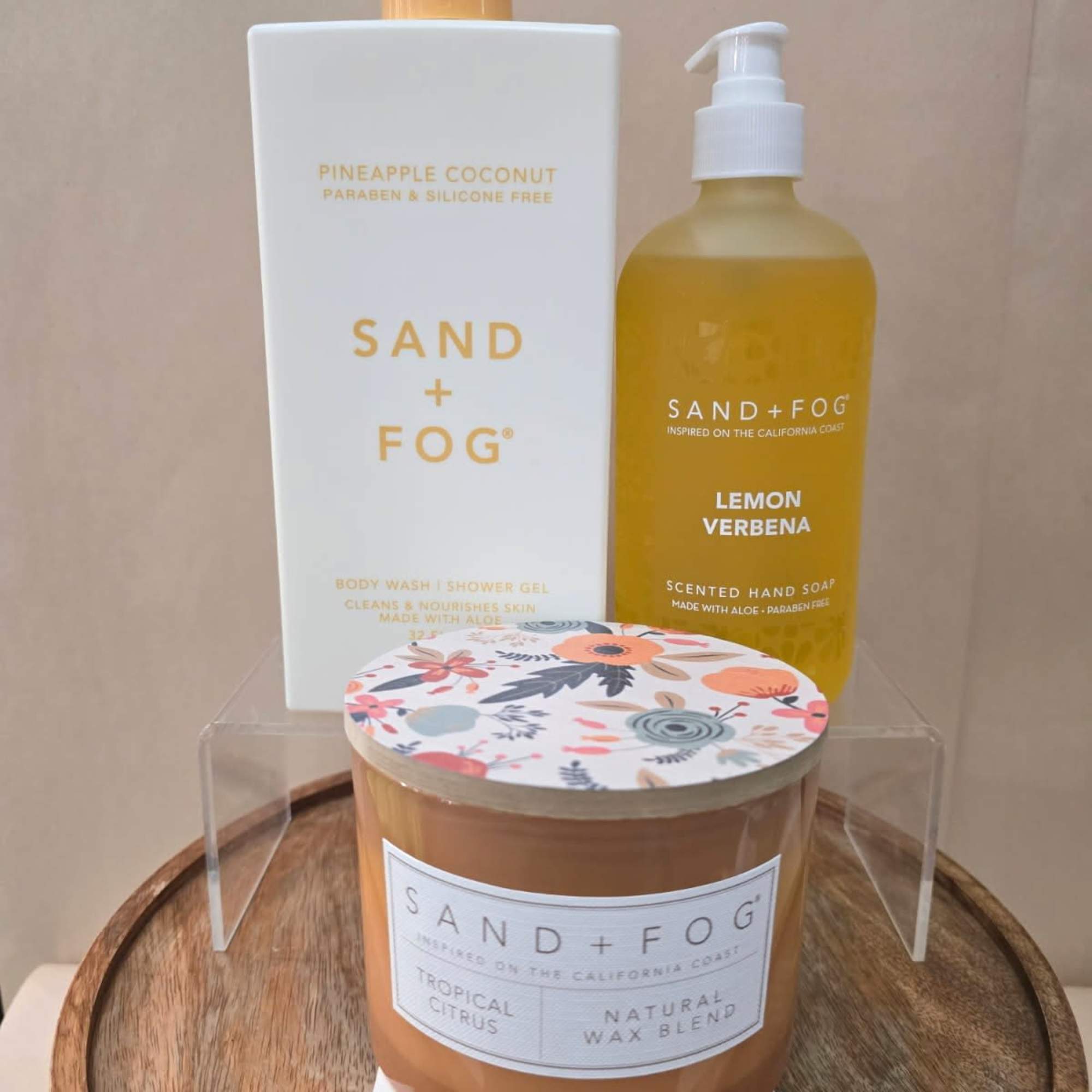 Soft, spa-like presentation makes this Sand + Fog gift set a calm, photo 3 of 5