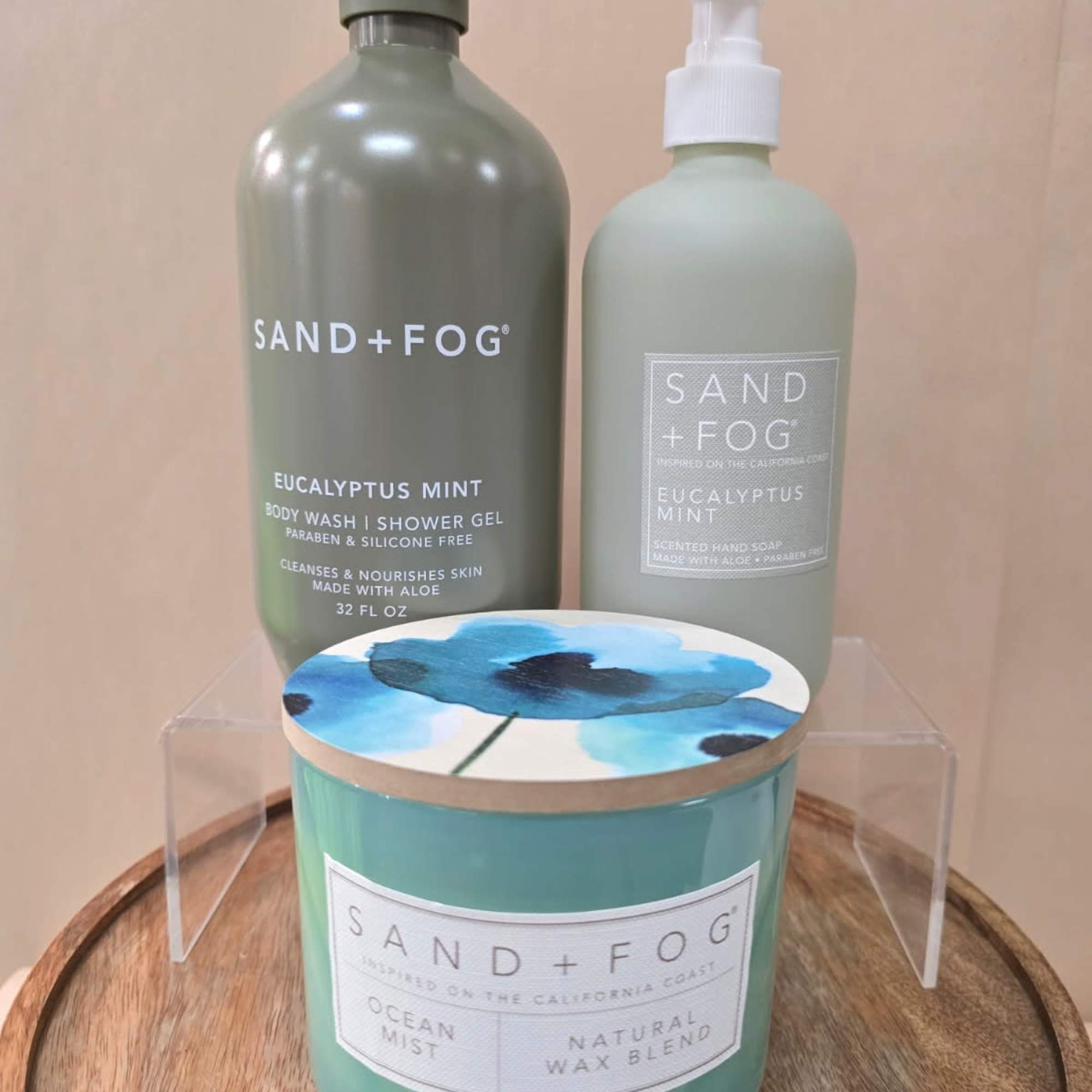 Soft, spa-like presentation makes this Sand + Fog gift set a calm, photo 4 of 5