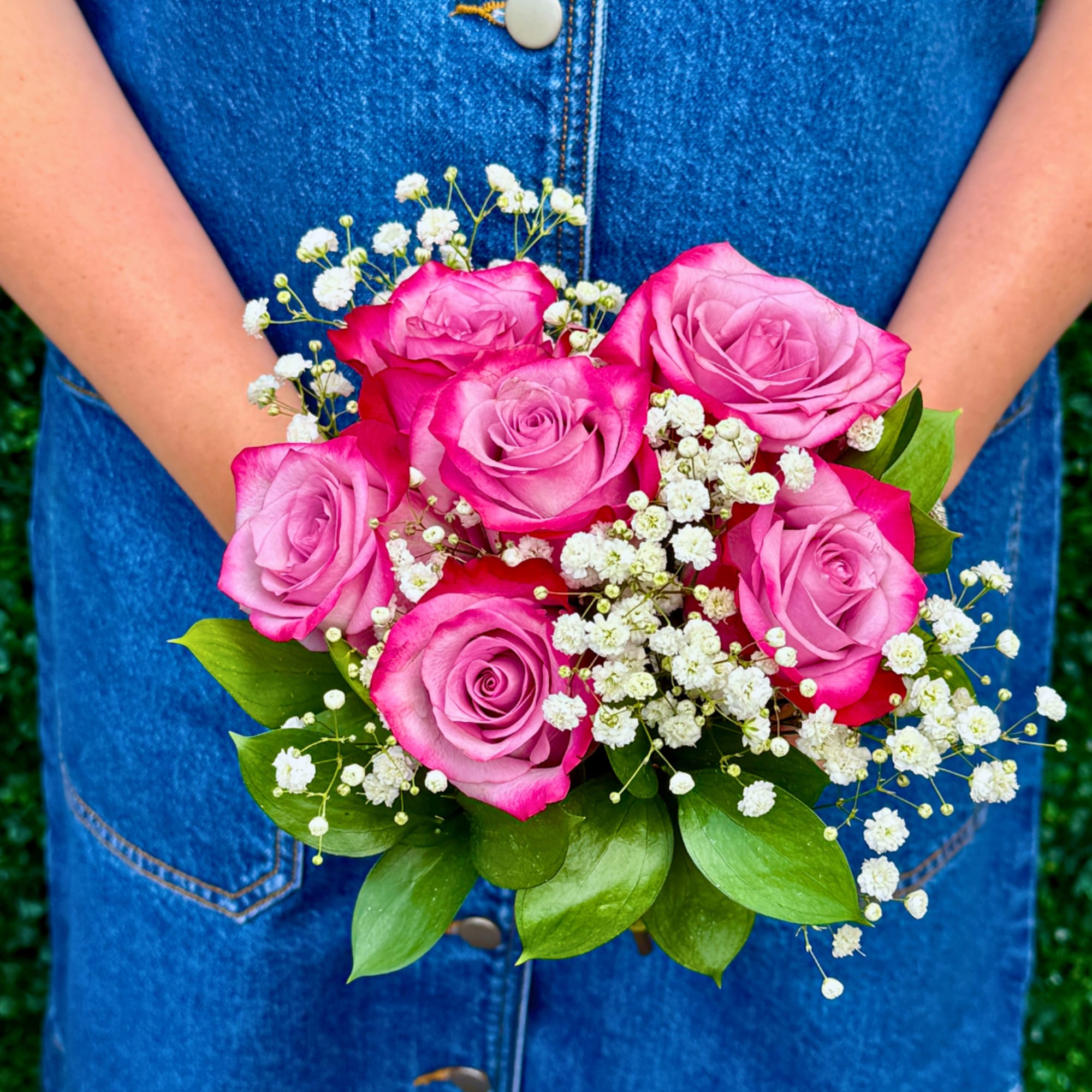 Head to prom carrying one of the coolest colored roses we have, photo 3 of 3