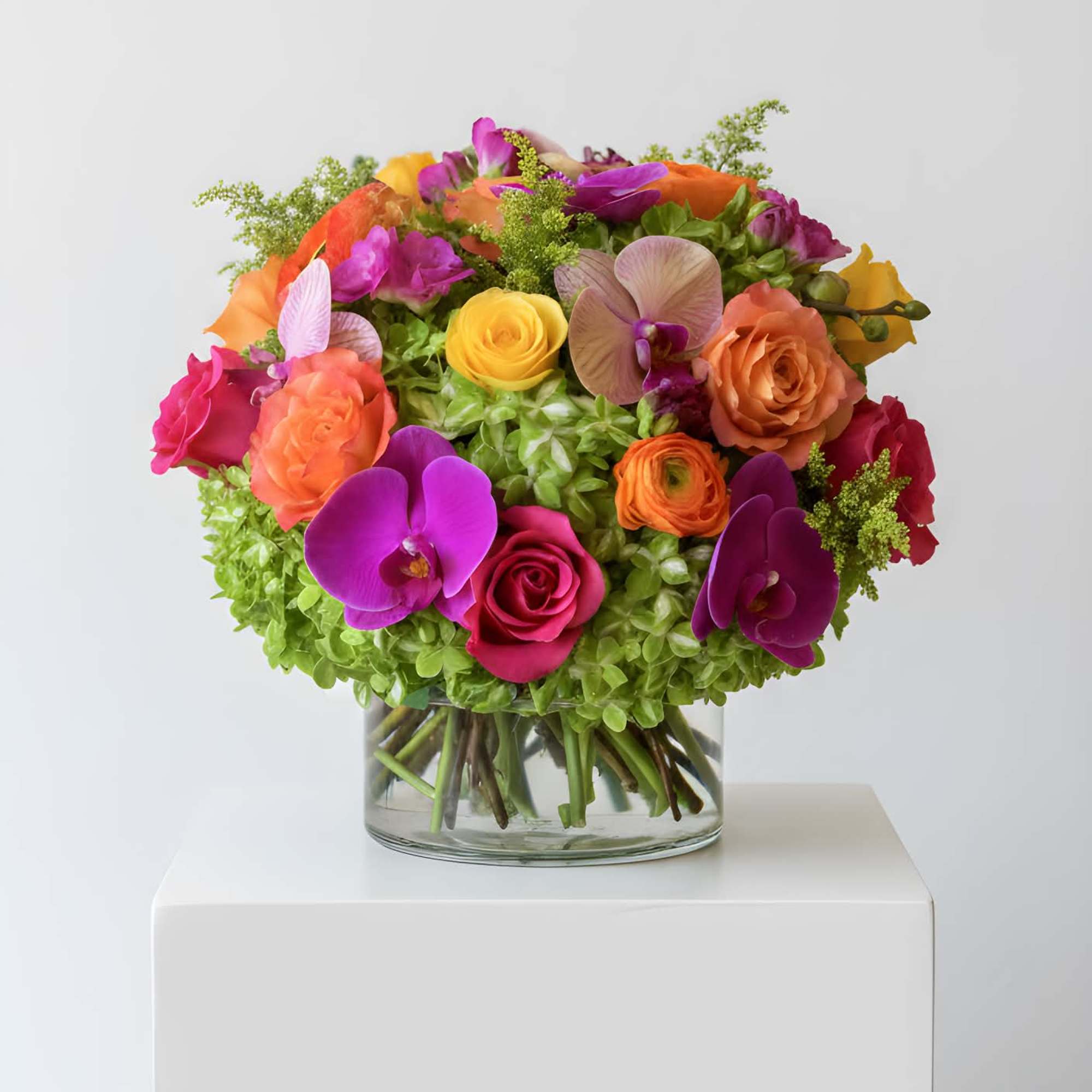 Colorful roses, orchids, hydrangea and more!