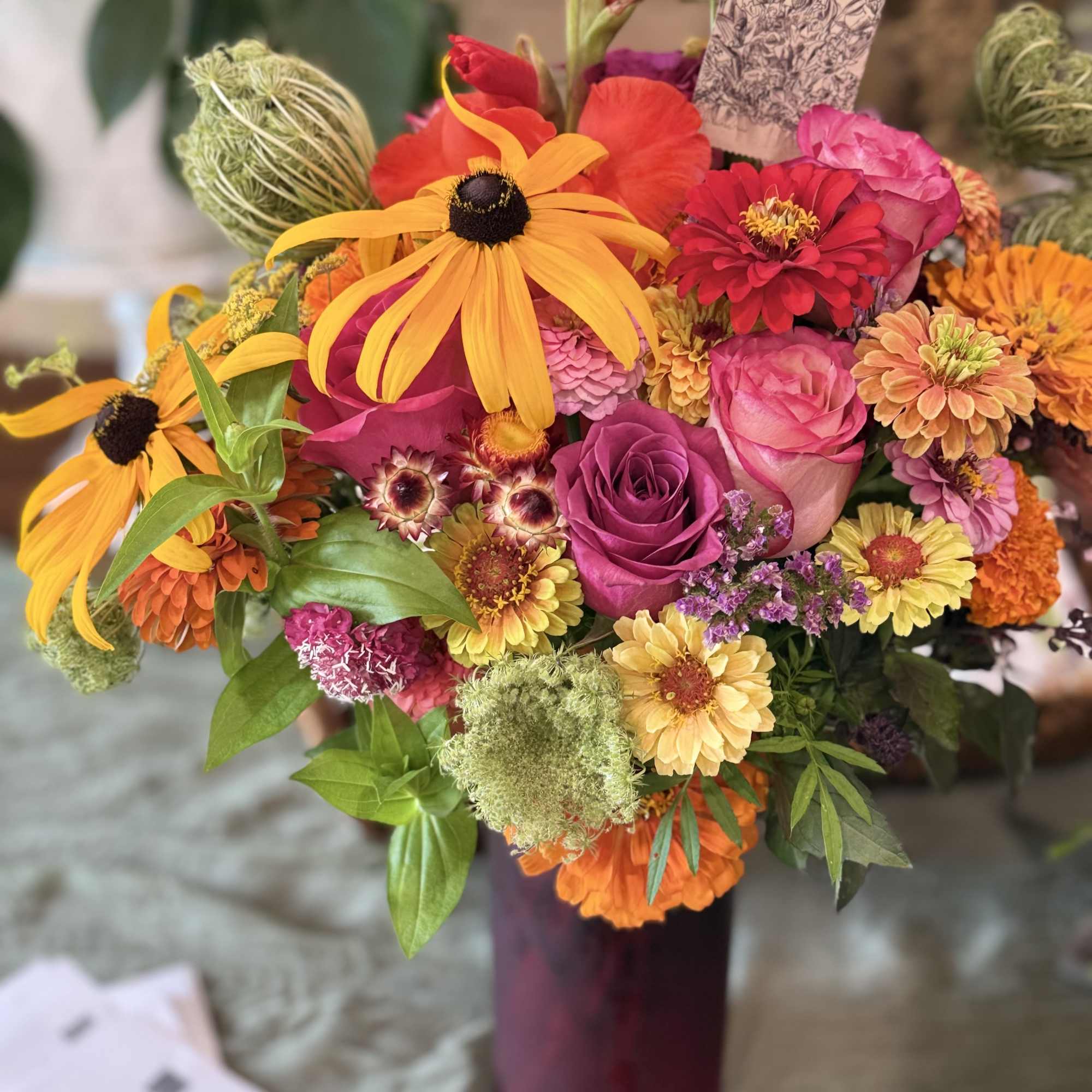 A lively, garden-picked mixed bouquet that makes the recipient feel genuinely celebrated-this, photo 2 of 2