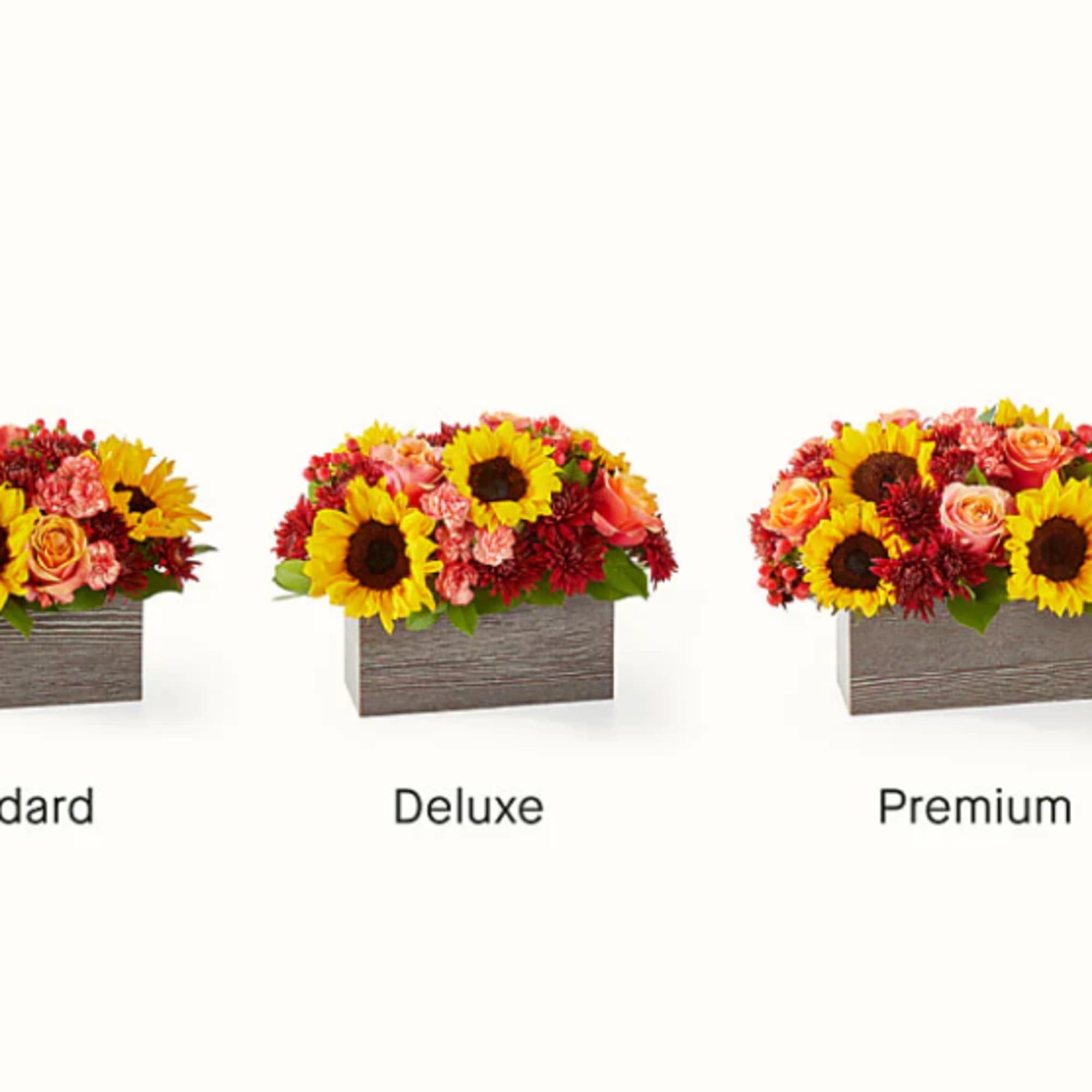 This arrangement will have you dreaming of autumnal spices with rich red, photo 2 of 2