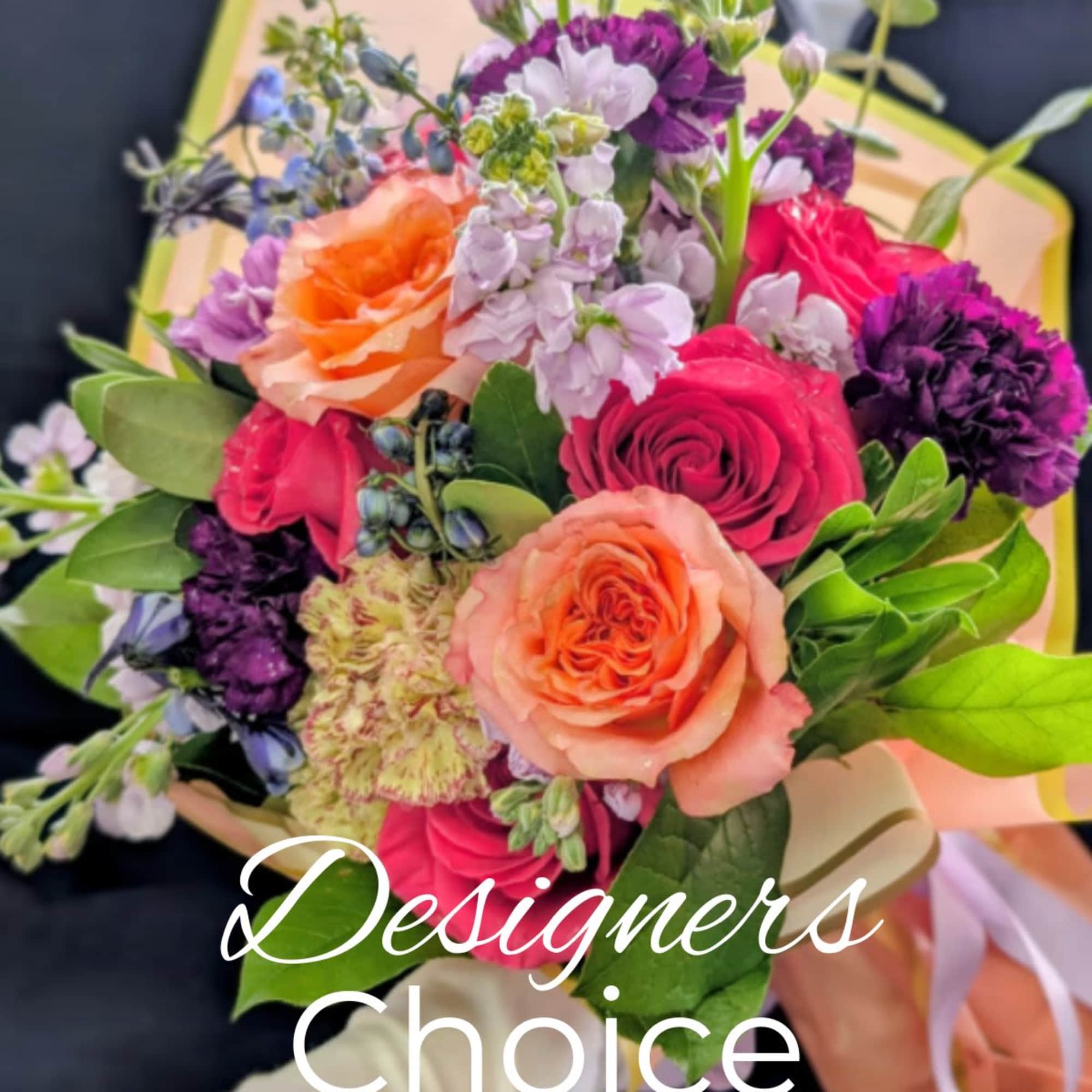 Celebrate Mom with a one-of-a-kind masterpiece. Our Mother&rsquo;s Day Designer&rsquo;s Choice Hand-Tied, photo 2 of 5
