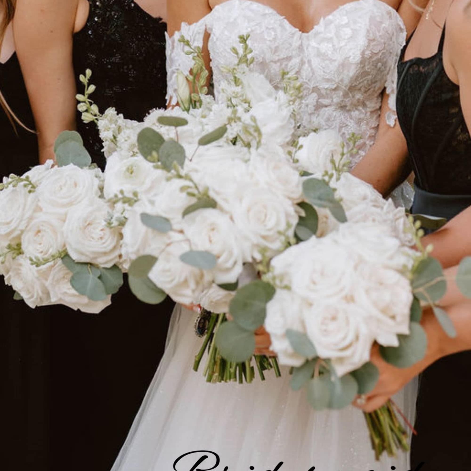 Create a beautiful, cohesive look for your bridal party with our fully, photo 4 of 8