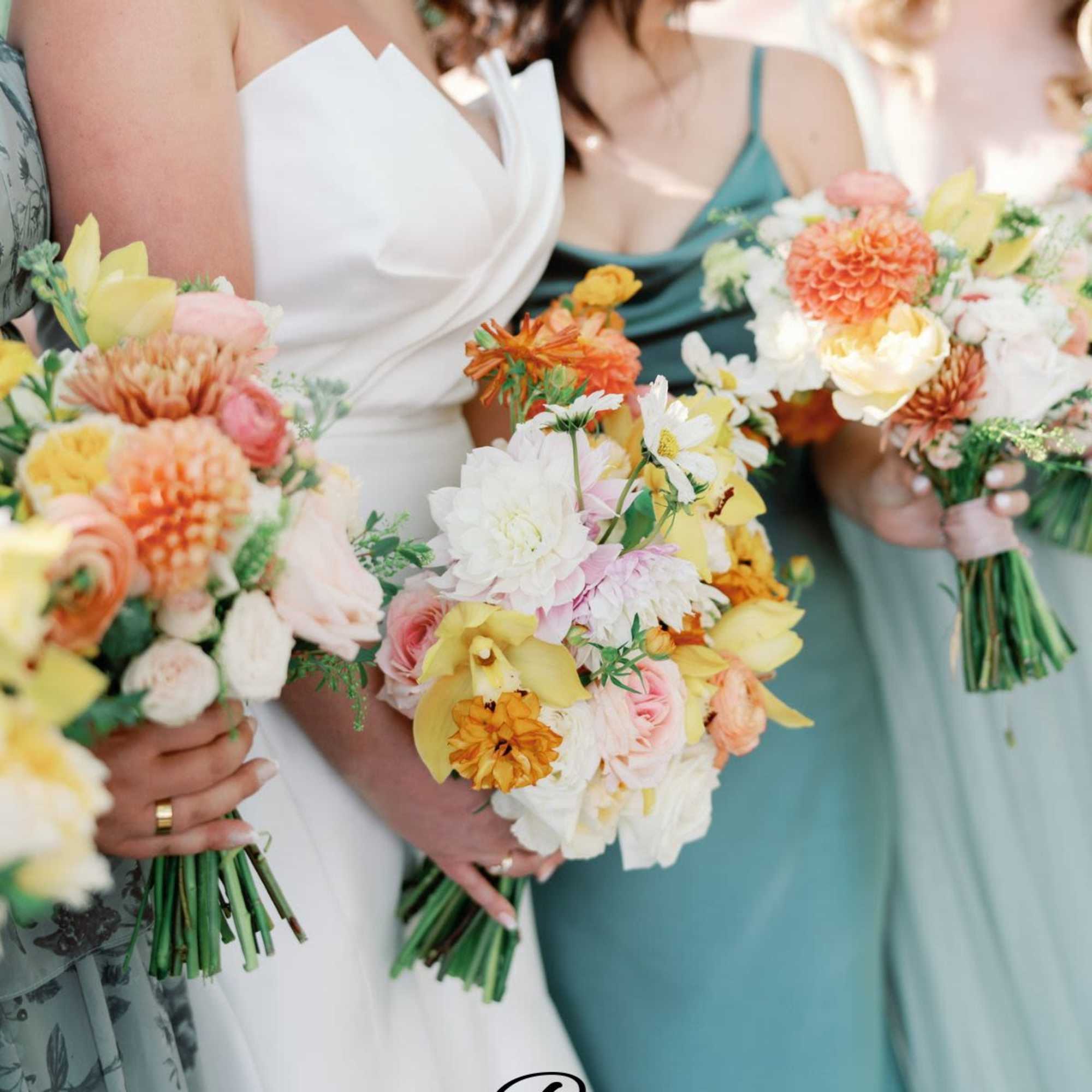 Create a beautiful, cohesive look for your bridal party with our fully, photo 6 of 8