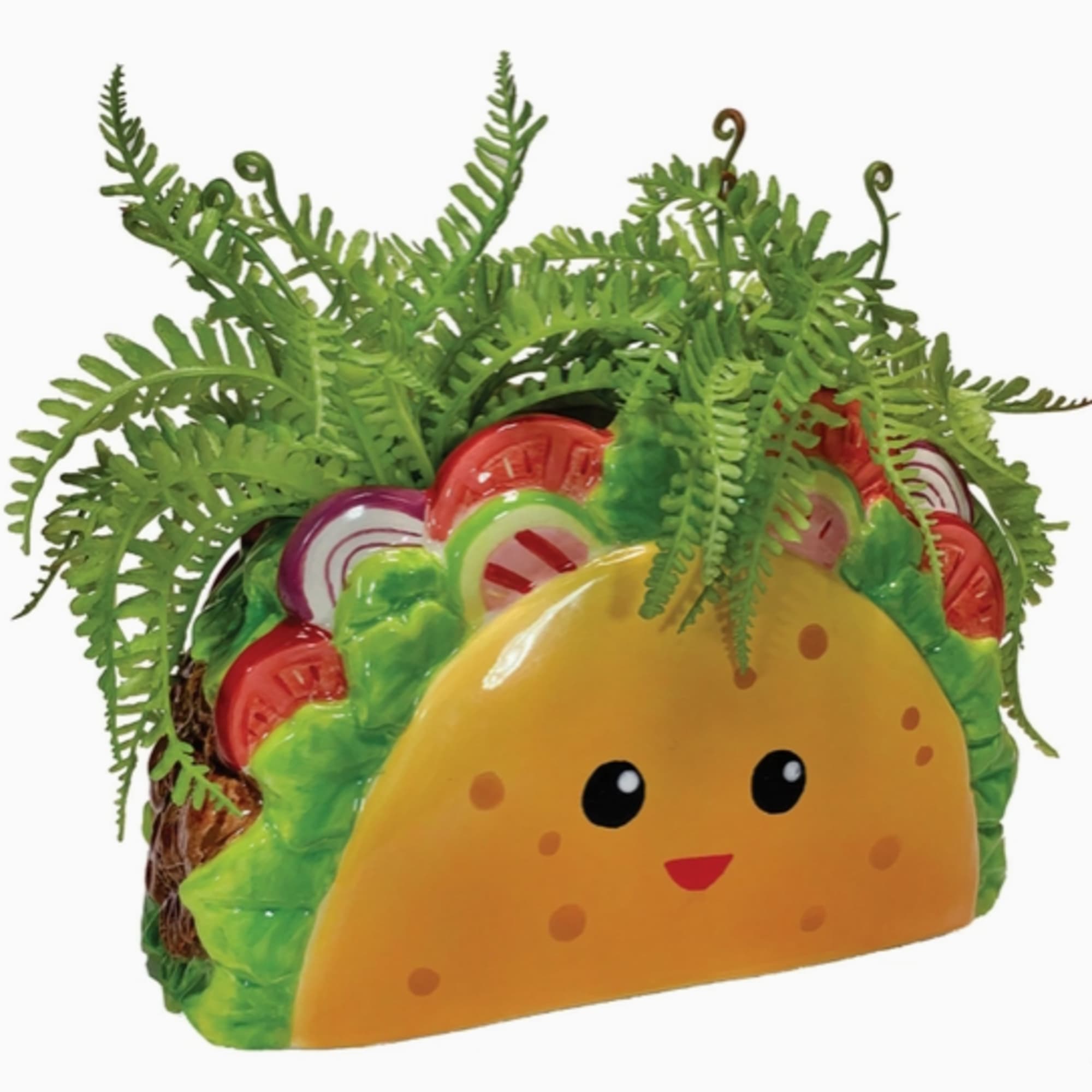 Description
Instantly bring a touch of whimsy to your home! This taco styled, photo 2 of 2