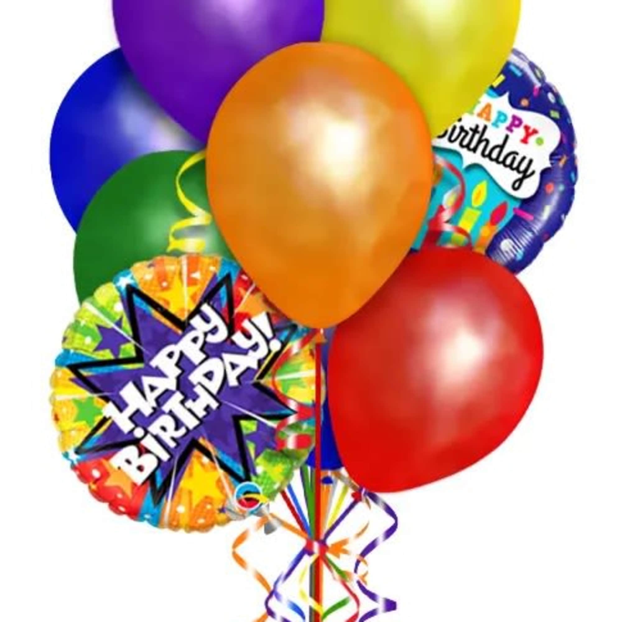 Send a beautiful birthday balloon bouquet to a friend or loved one